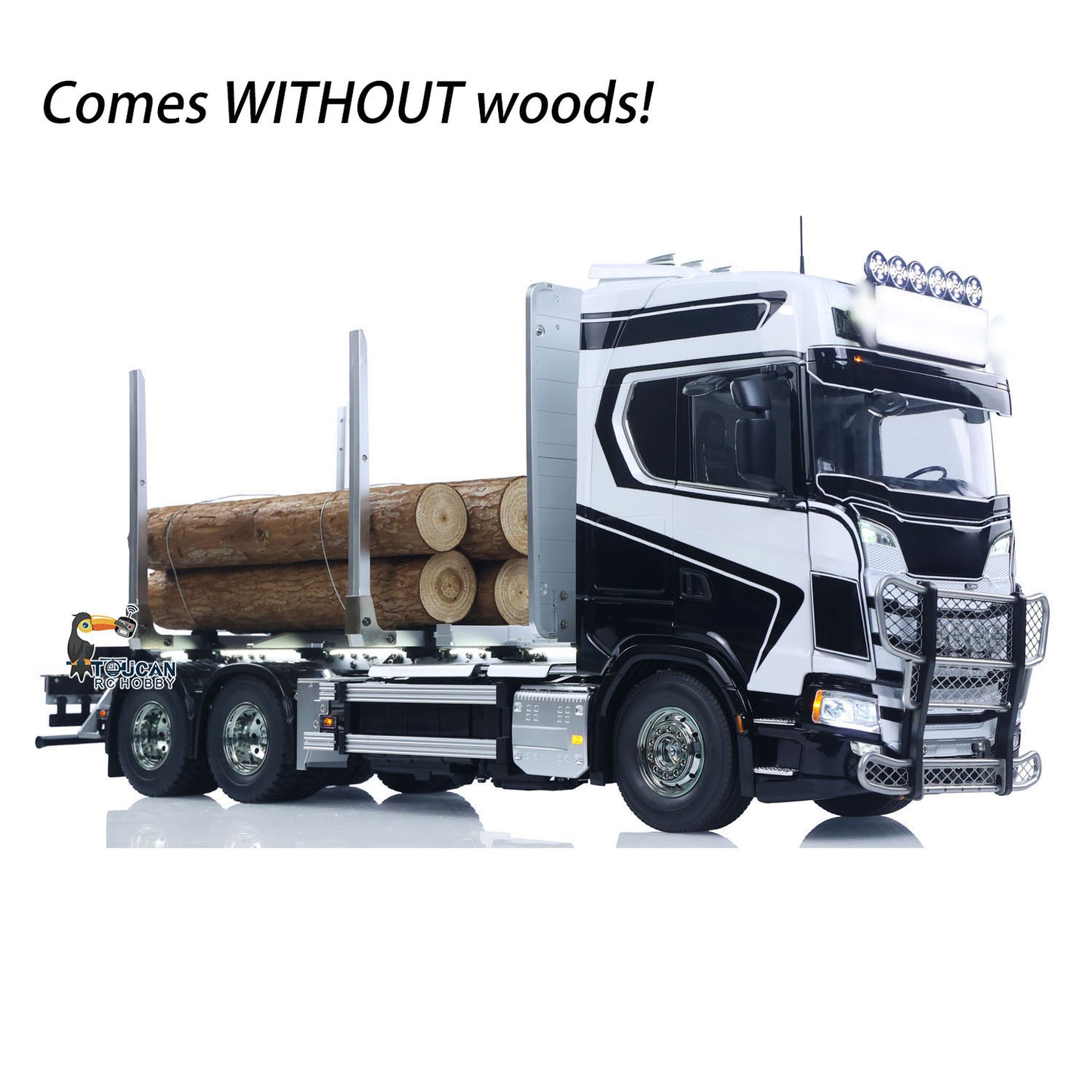 TAMIYA SC770S 56360 6x4 1/14 RC Timber Truck RTR 3Speed Vehicles Smoke Light Sound ST8 Radio Battery