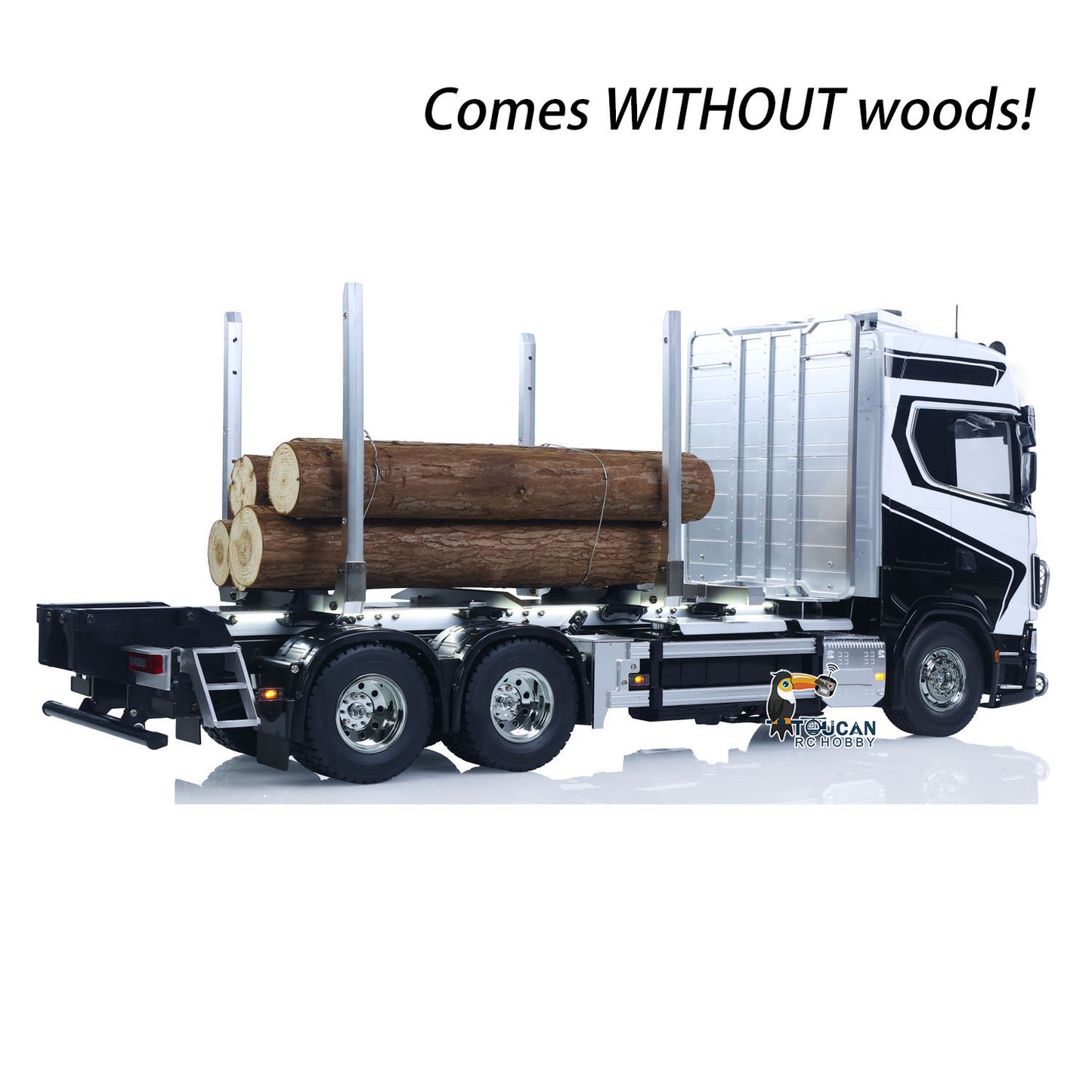 TAMIYA SC770S 56360 6x4 1/14 RC Timber Truck RTR 3Speed Vehicles Smoke Light Sound ST8 Radio Battery