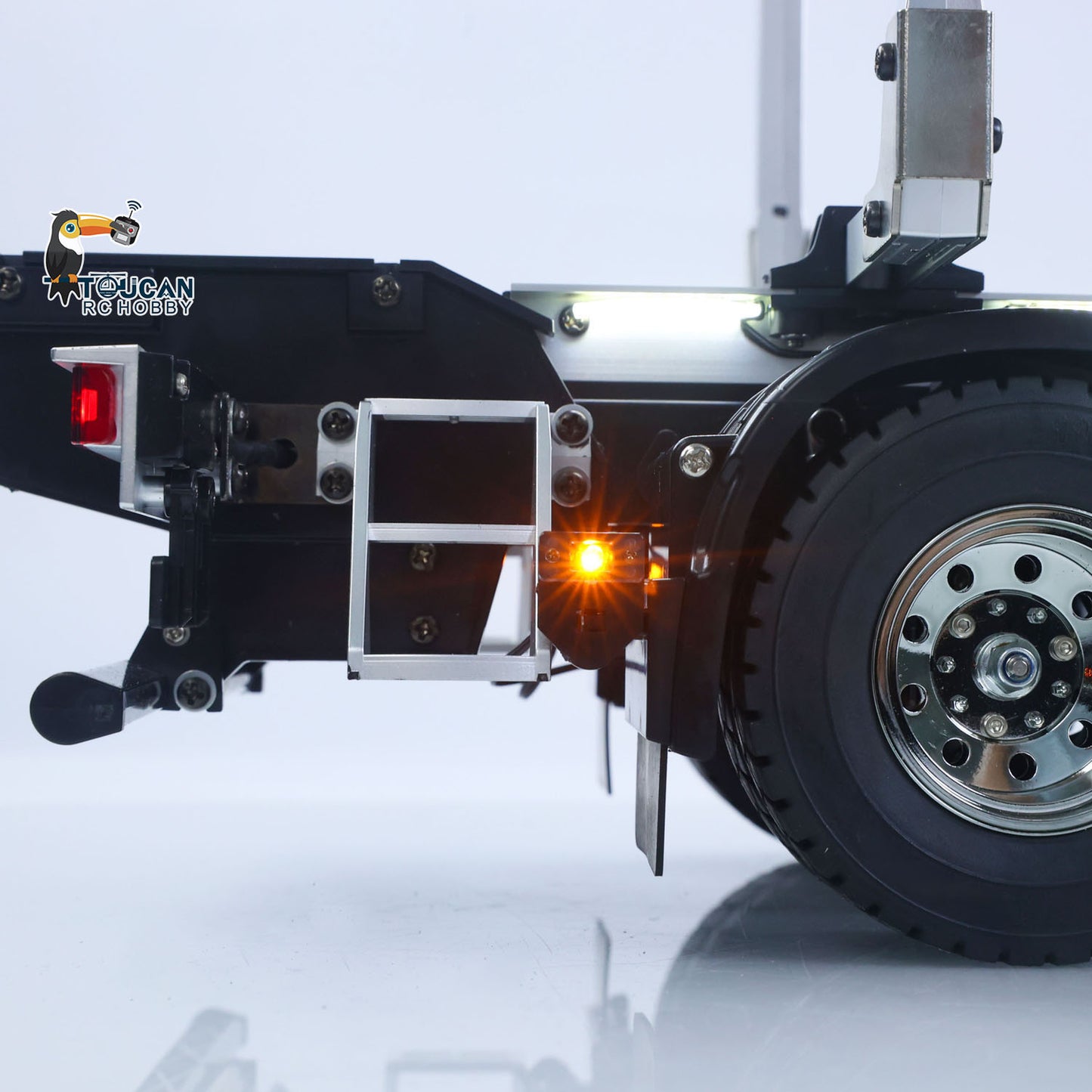 TAMIYA SC770S 56360 6x4 1/14 RC Timber Truck RTR 3Speed Vehicles Smoke Light Sound ST8 Radio Battery