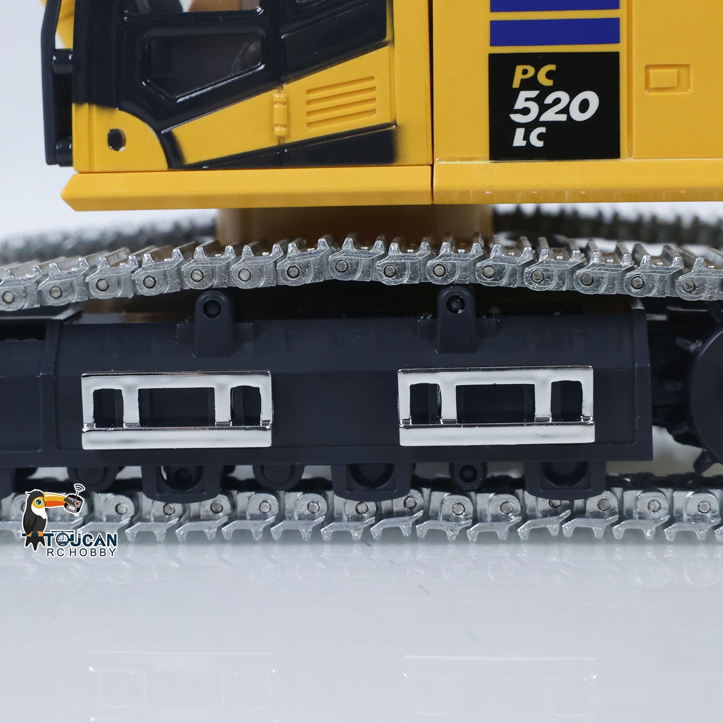 1/50 RC Digger PC520 Electric Liftingl Excavator Engineering?Vehicle Metal Tracks Lights Sound Small Toy Collection