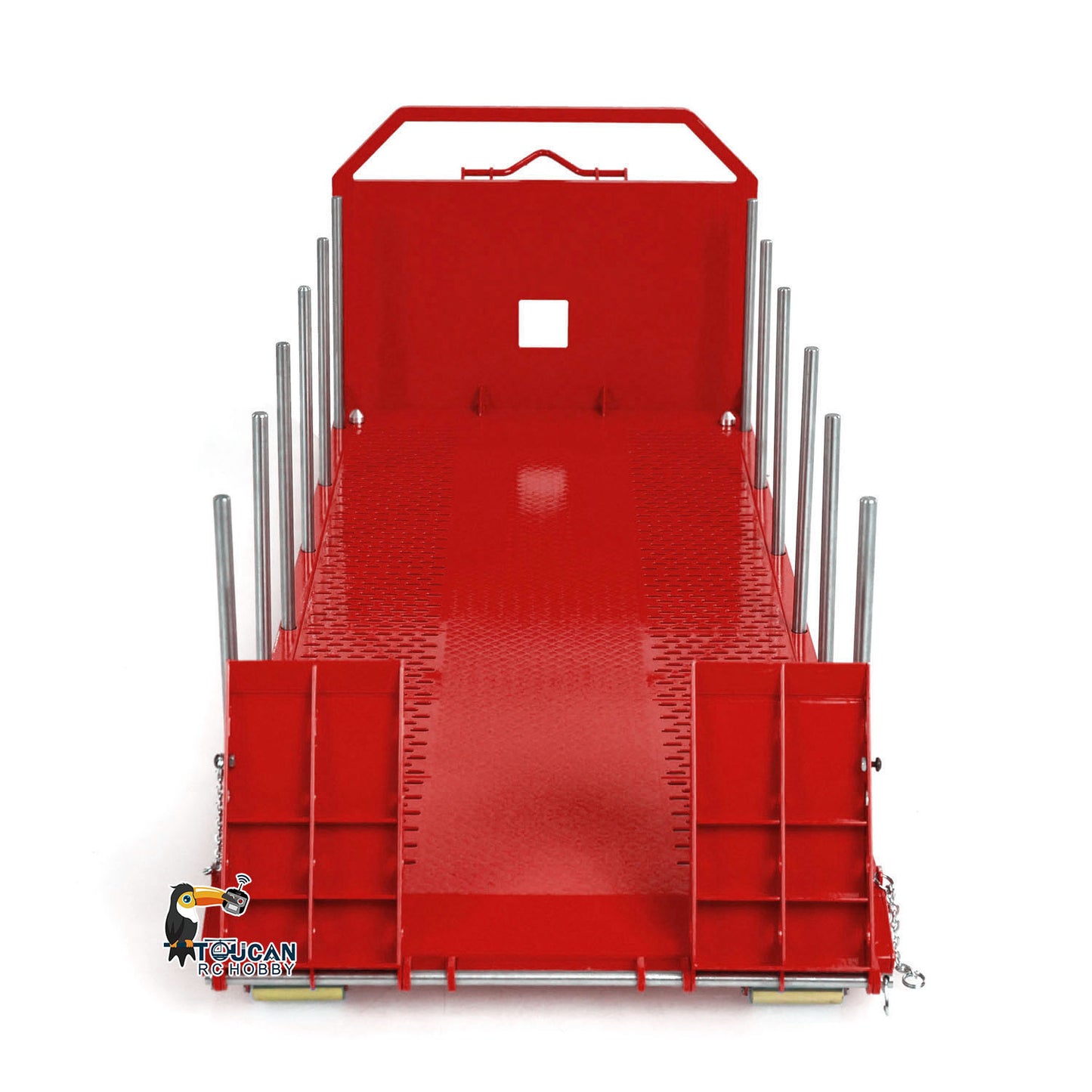 Metal Timber Flatbed for 1/14 10x10 8x8 RC Roll On/Off Hydraulic Dumper Truck
