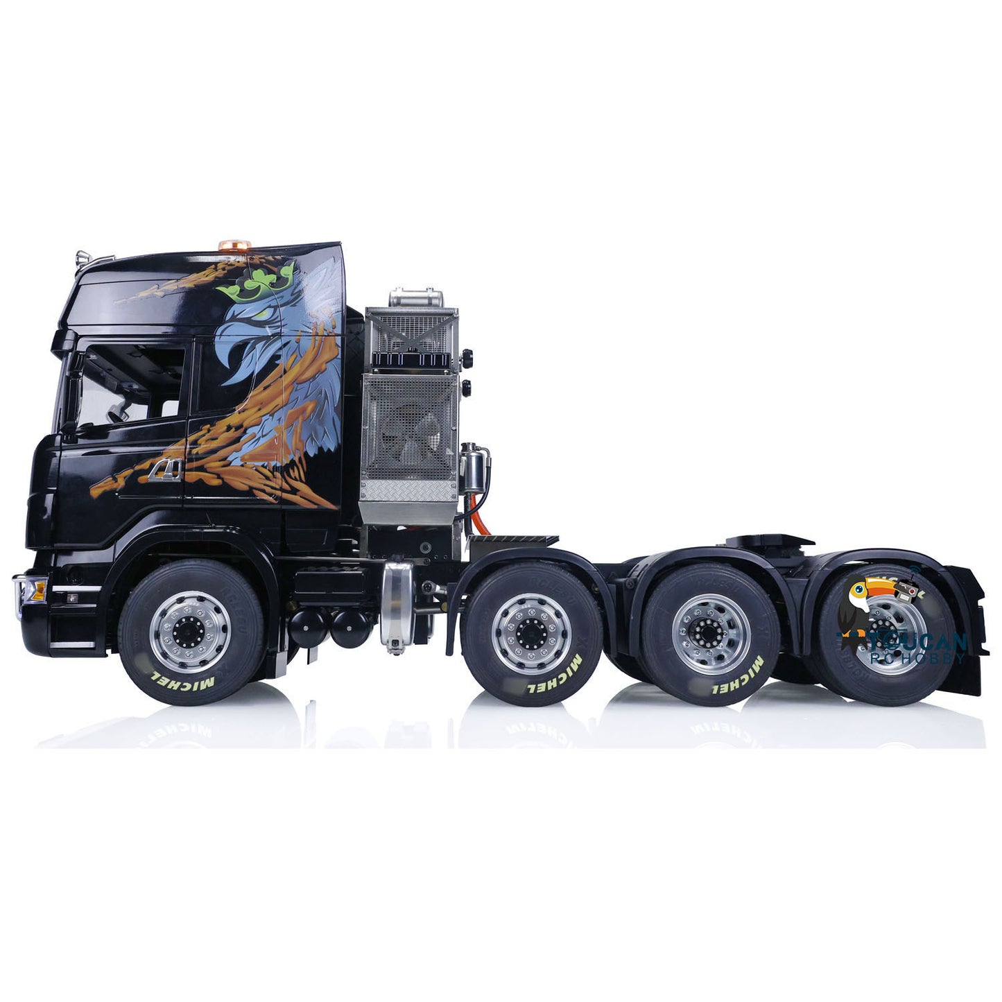 TOUCAN 1/14 RC Tractor Truck for 8X8 TOUCAN Tamiya Remote Control RTR Car