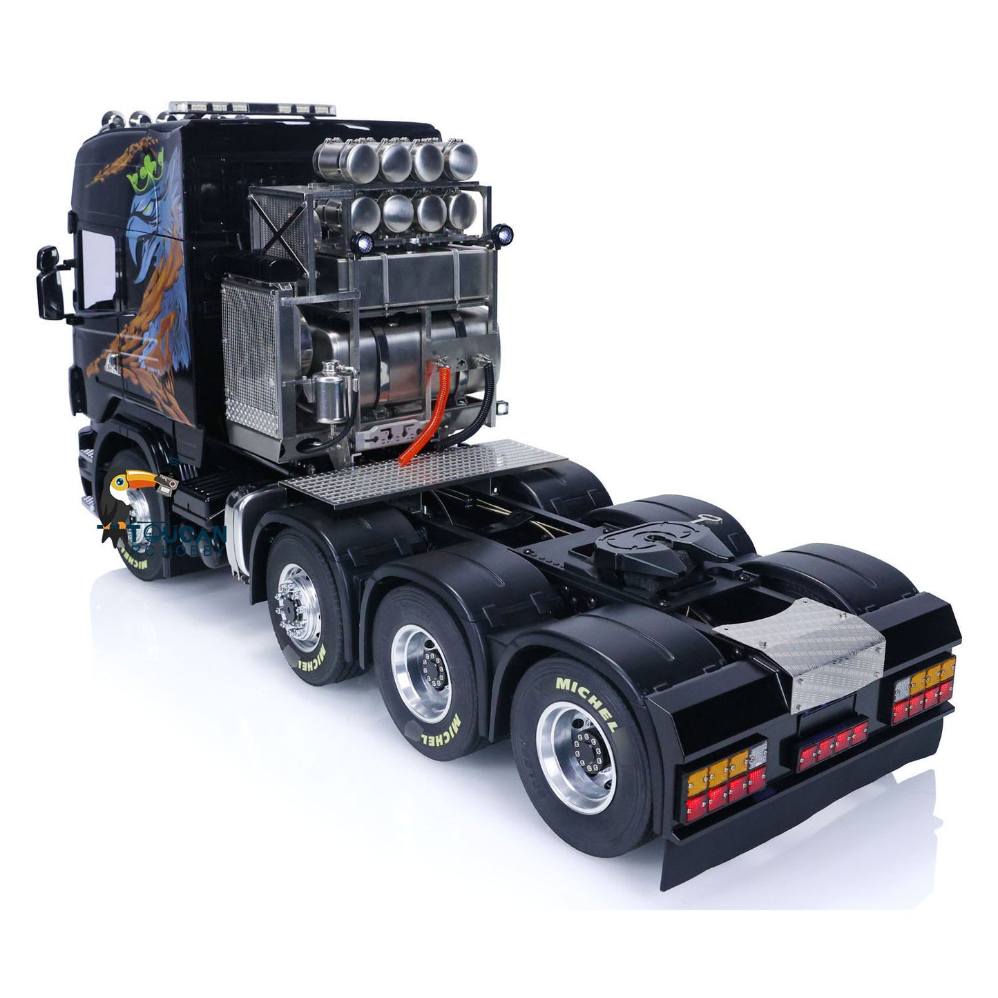 TOUCAN 1/14 RC Tractor Truck for 8X8 TOUCAN Tamiya Remote Control RTR Car