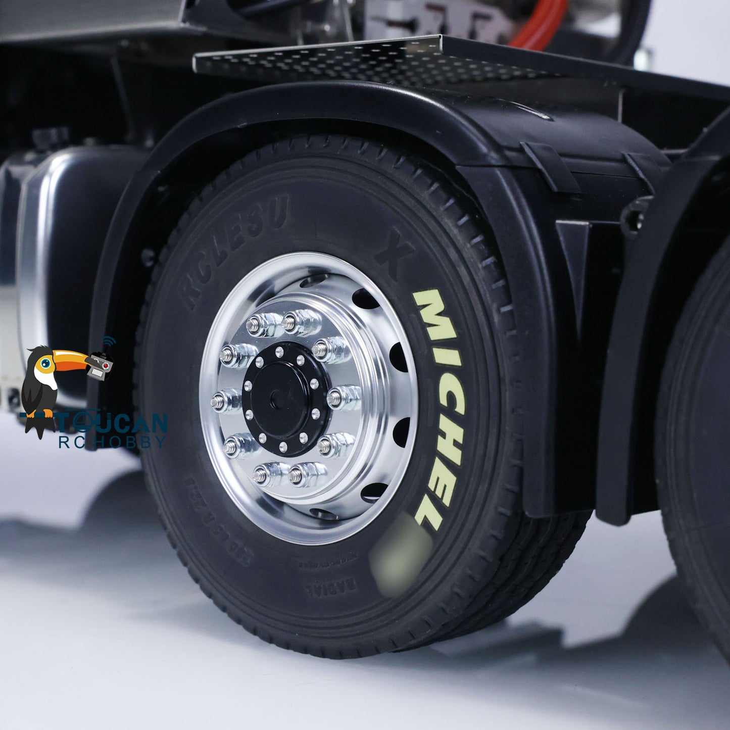 LESU 1/14 8x8 Lackiert Montiert RC Traktor Lkw 20130013C Mit Metall Chassis