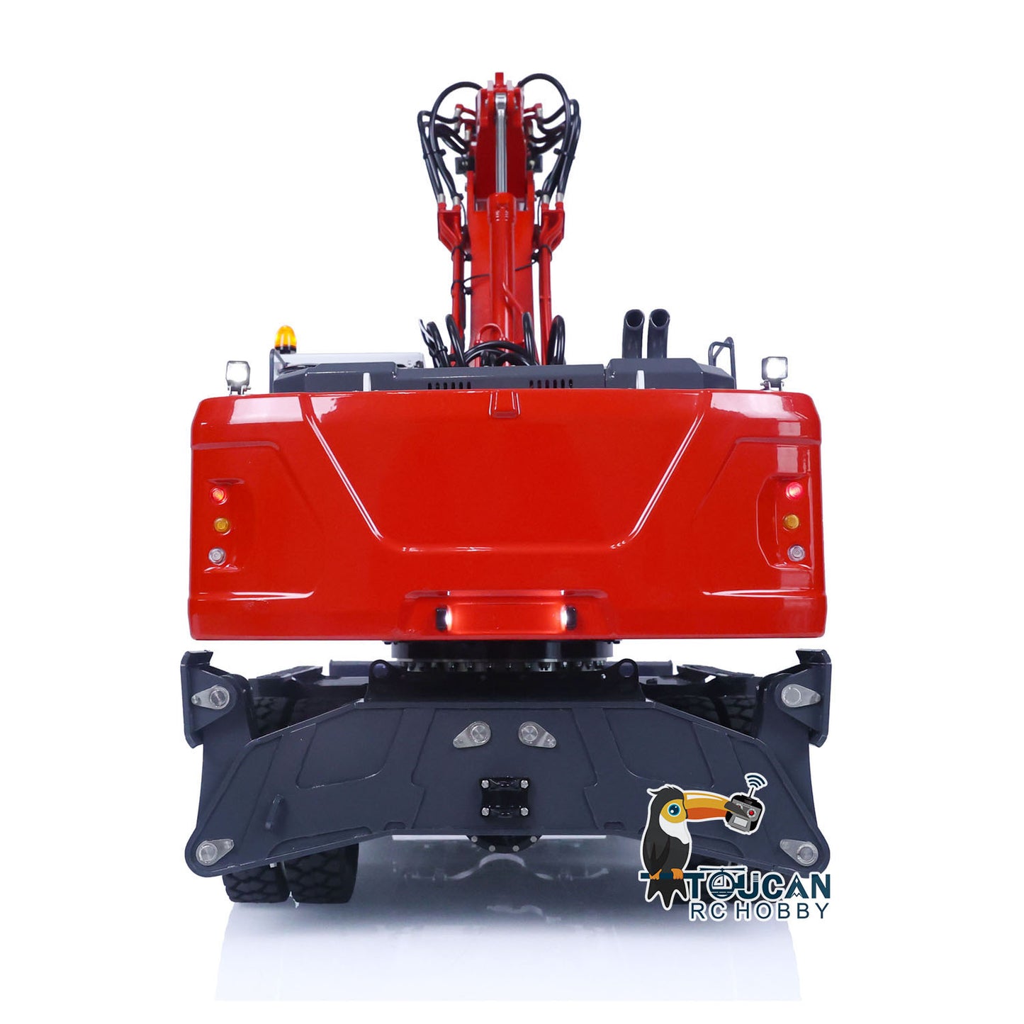 LESU 3 bras 1/14 ET30H RC Excavateur hydraulique sur roues Pelle PNP