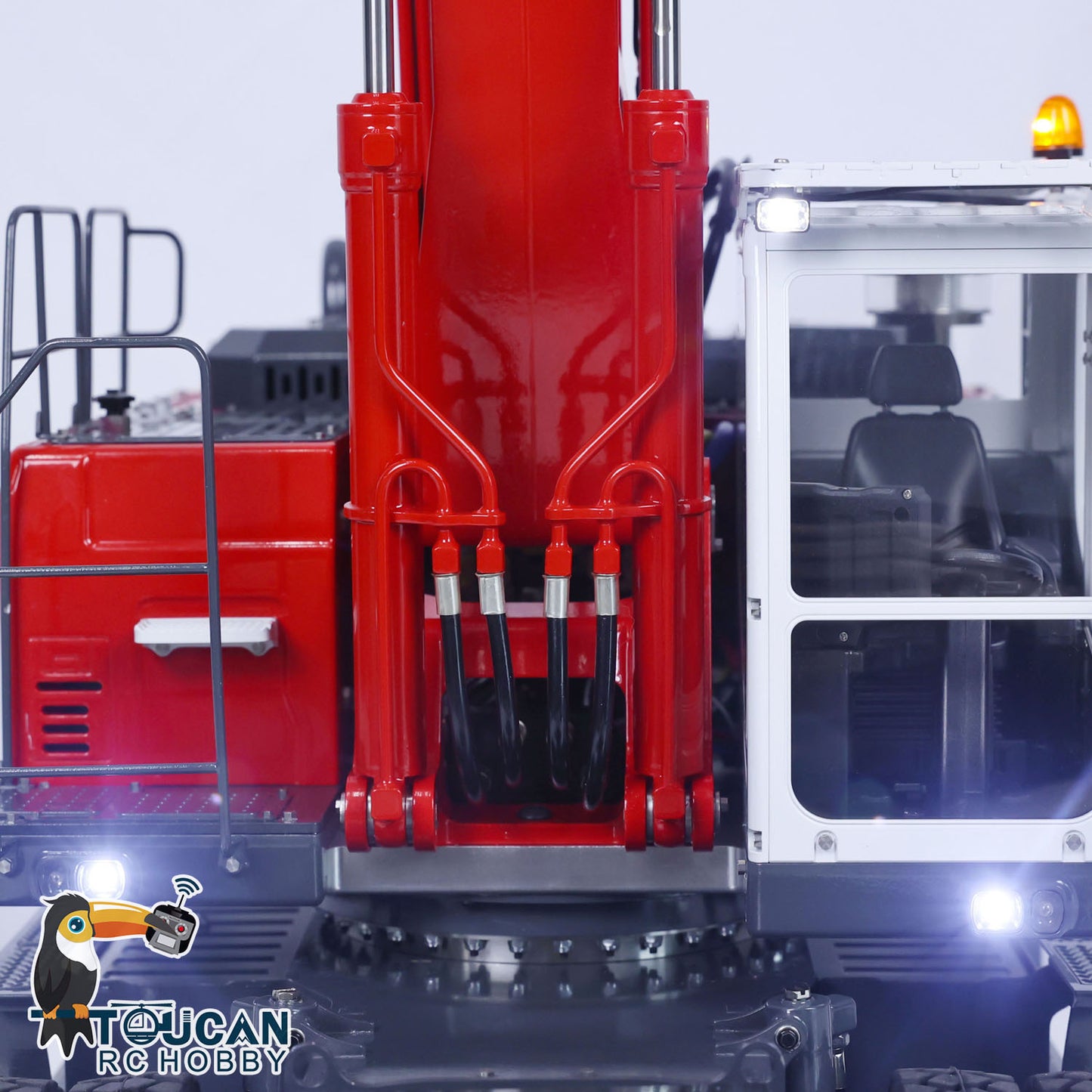 LESU 1/14 Excavateur hydraulique sur roues à 3 bras ET30H RTR