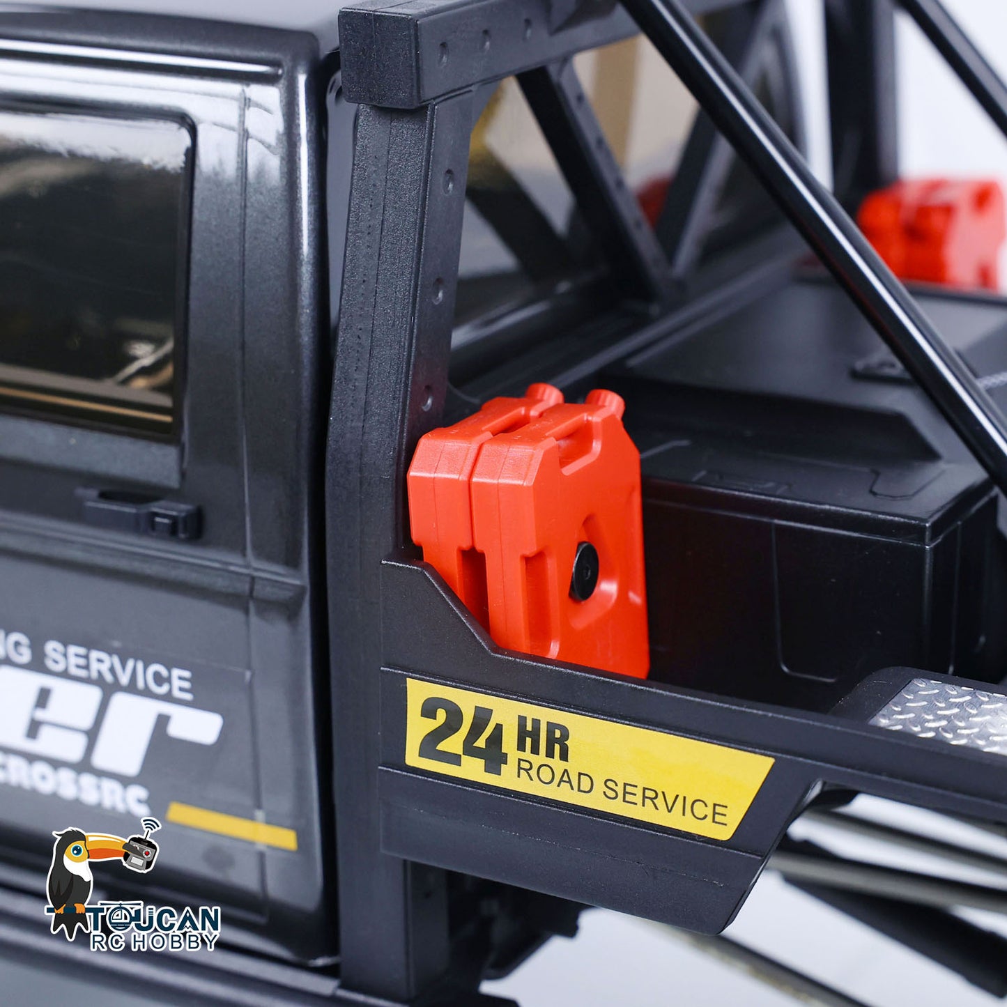 CROSSRC EMO X3 1/8 RC Rescue Towing Car ARTR 4x4 Remote Control Rock Crawler Car Differential Lock Axle Model NO Motor ESC