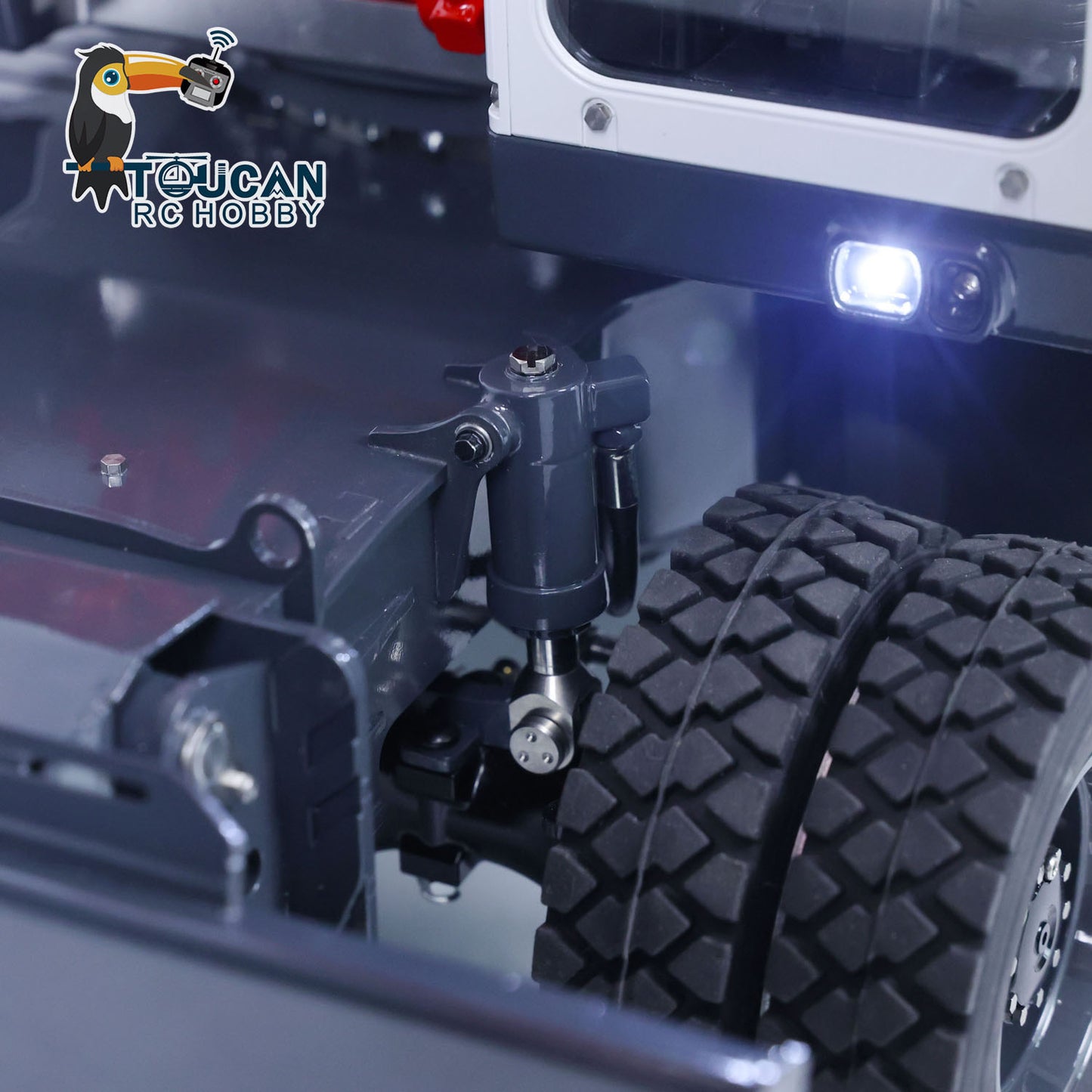 LESU 1/14 Excavateur hydraulique sur roues à 3 bras ET30H RTR