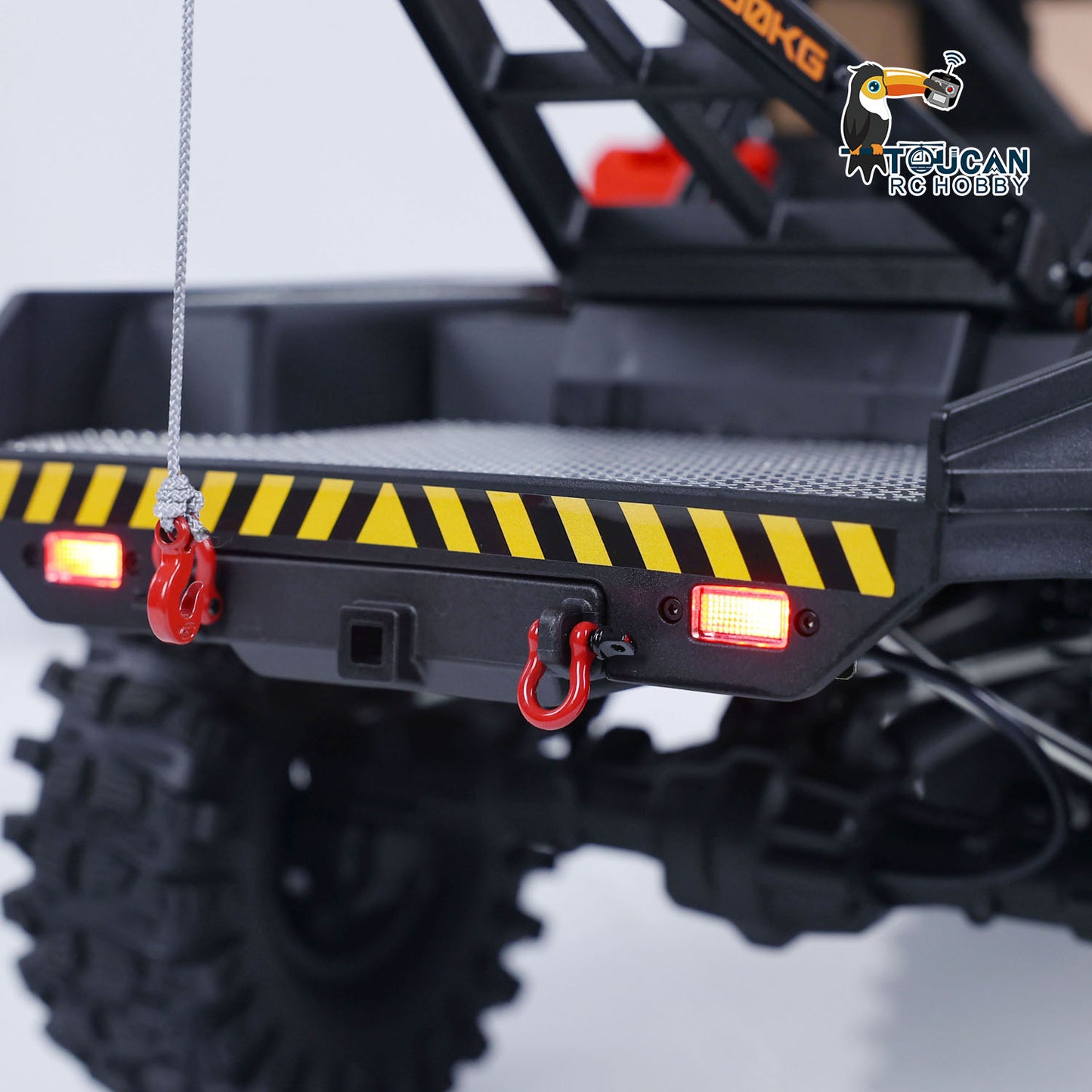 CROSSRC EMO X3 1/8 RC Rescue Towing Car ARTR 4x4 Remote Control Rock Crawler Car Differential Lock Axle Model NO Motor ESC