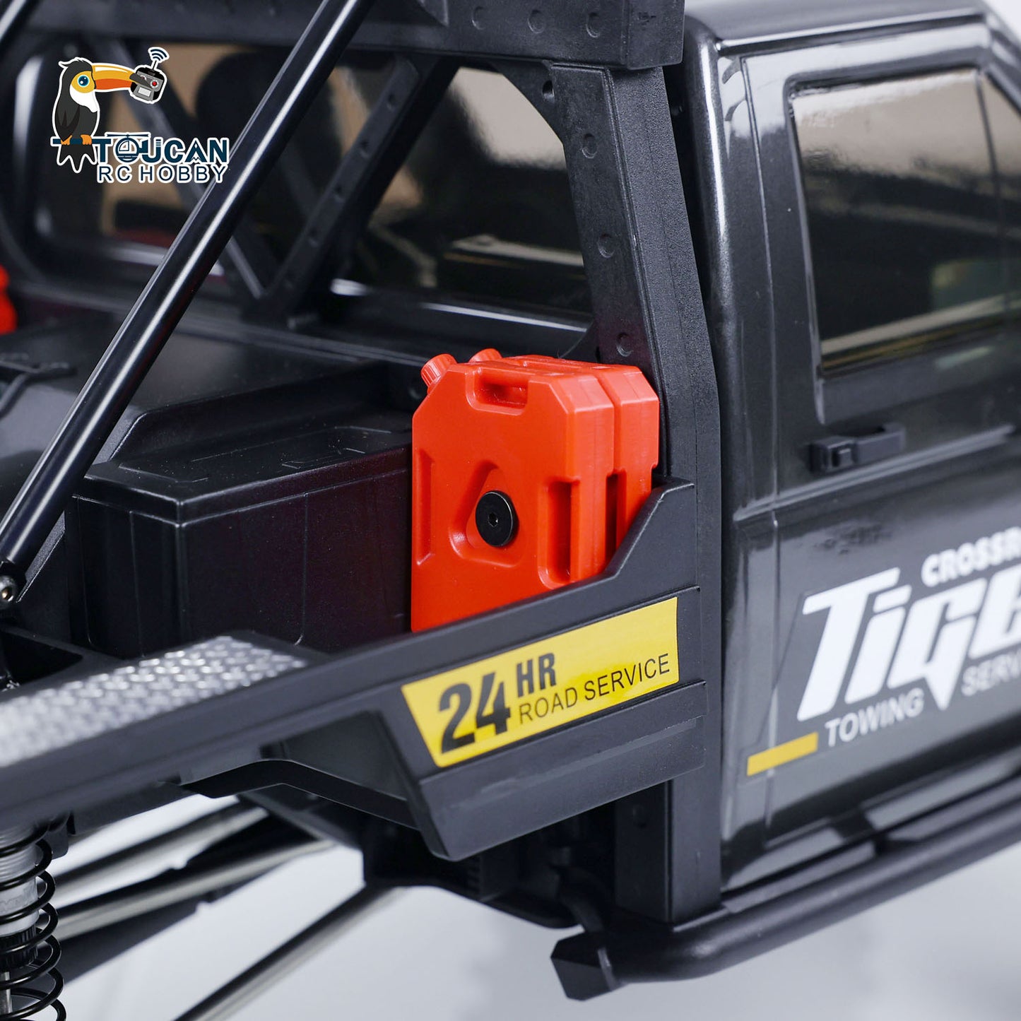CROSSRC EMO X3 1/8 RC Rescue Towing Car ARTR 4x4 Remote Control Rock Crawler Car Differential Lock Axle Model NO Motor ESC