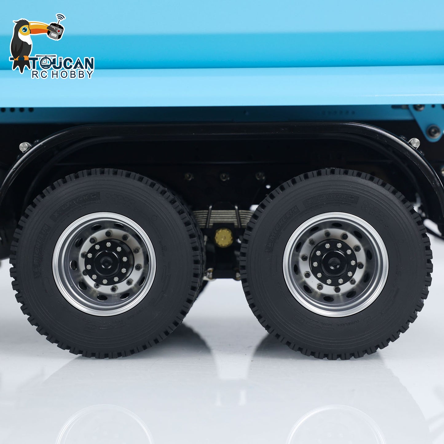 Camion à benne basculante hydraulique RC en métal 1/14 8x8 RC Voiture à benne basculante Lame à neige