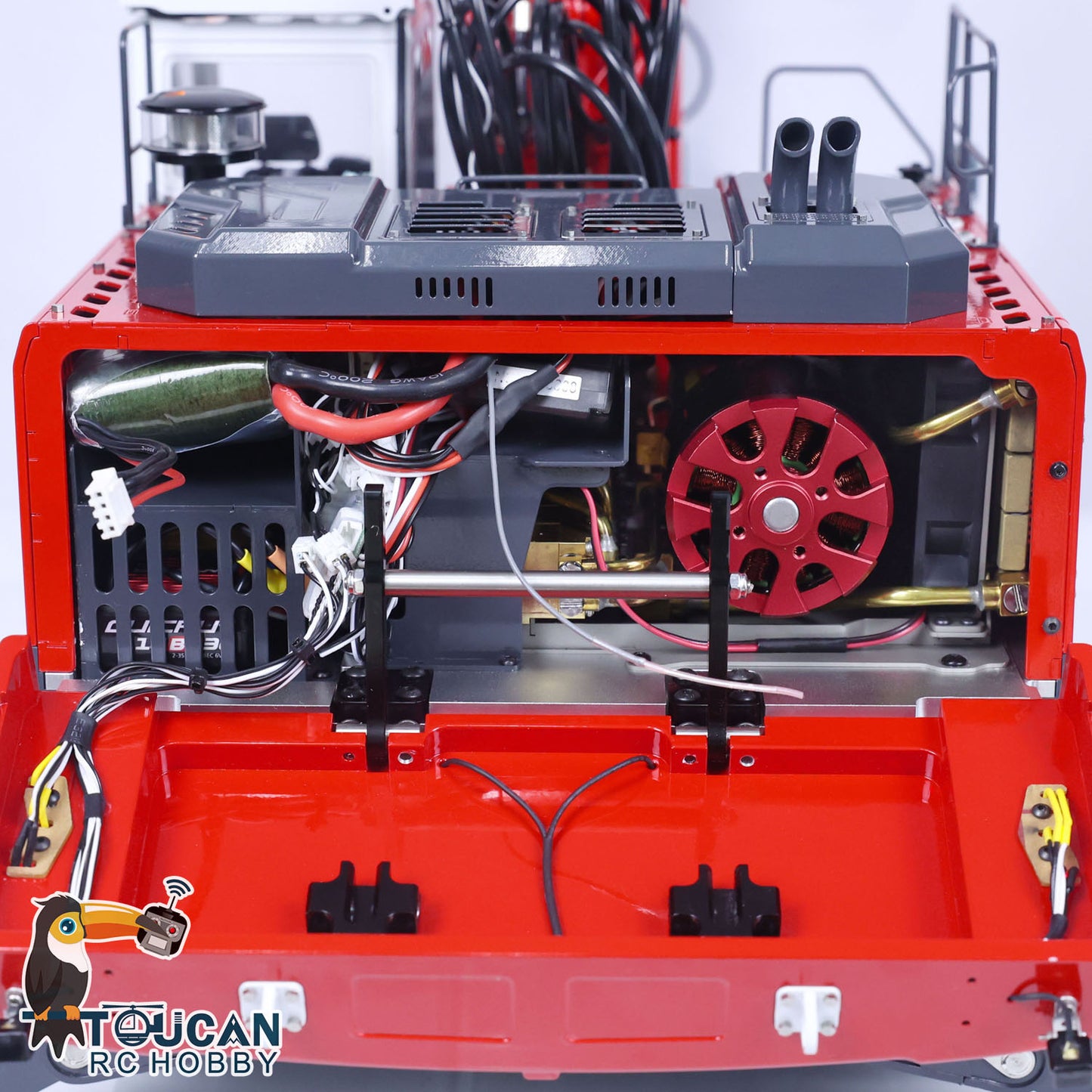 LESU 3 bras 1/14 ET30H RC Excavateur hydraulique sur roues Pelle PNP