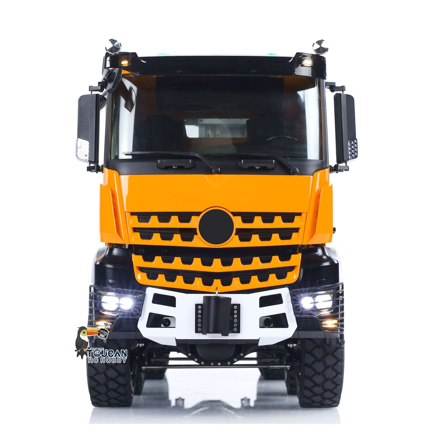 1/14 8x8 Metal RC Off Road Tractor Truck Ar3363 Remote Control Lorry Car Differential Lock Axle 3Speed Gearbox ST8 Radio