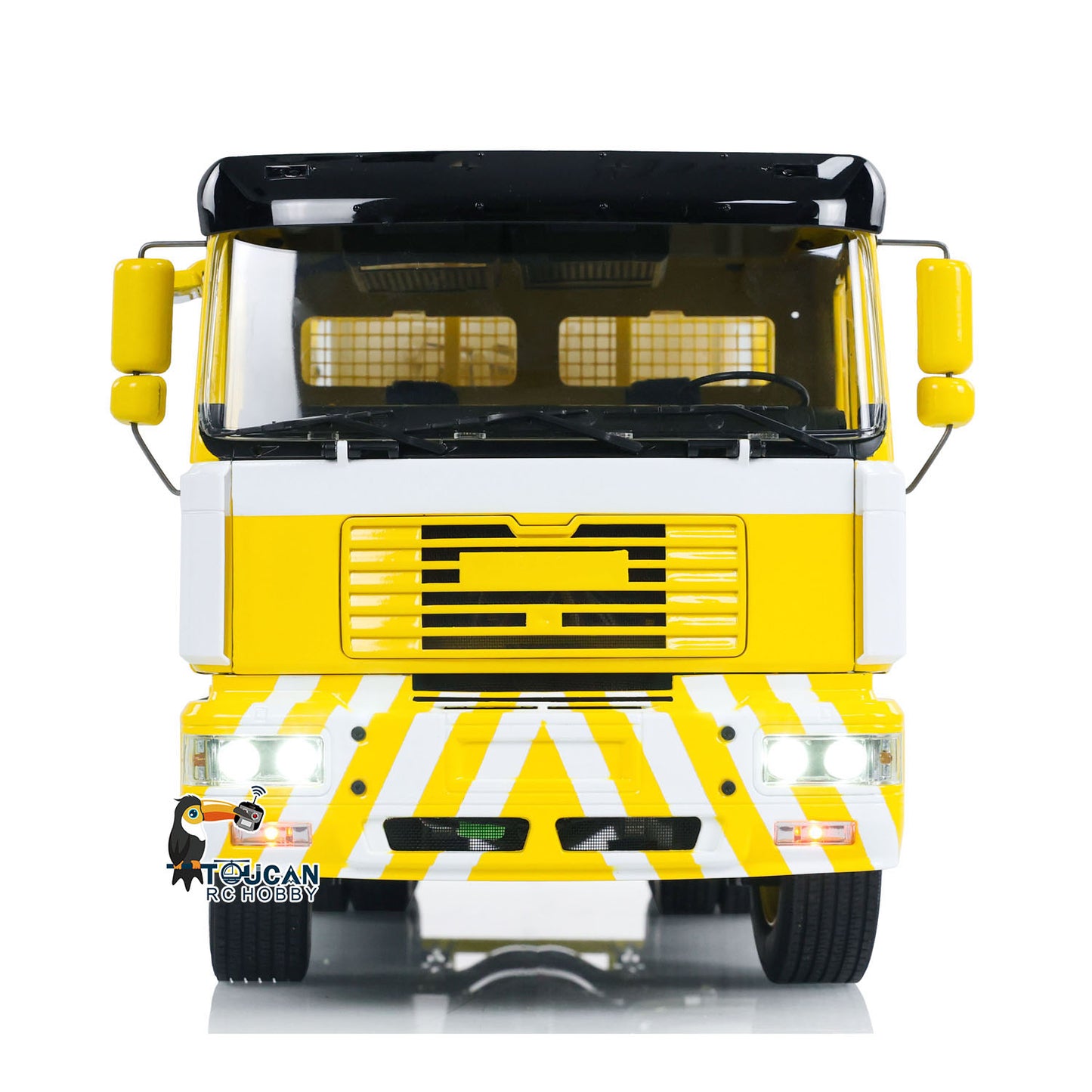 1/14 RC Hydraulische Absetzkipper VL18U F2000 Metall Schaukel Arm Beladen Dump Autos Modell