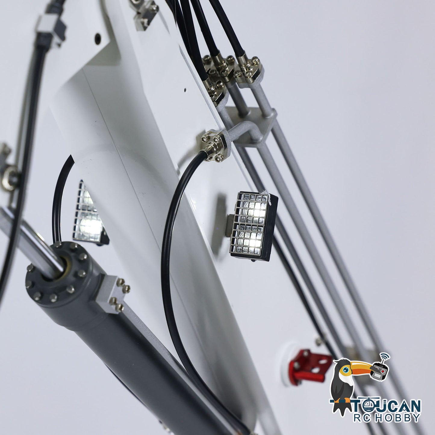 En stock K970-300 1/14 CUT RC Excavatrices hydrauliques avec contrôleur radio PL18EV Lite