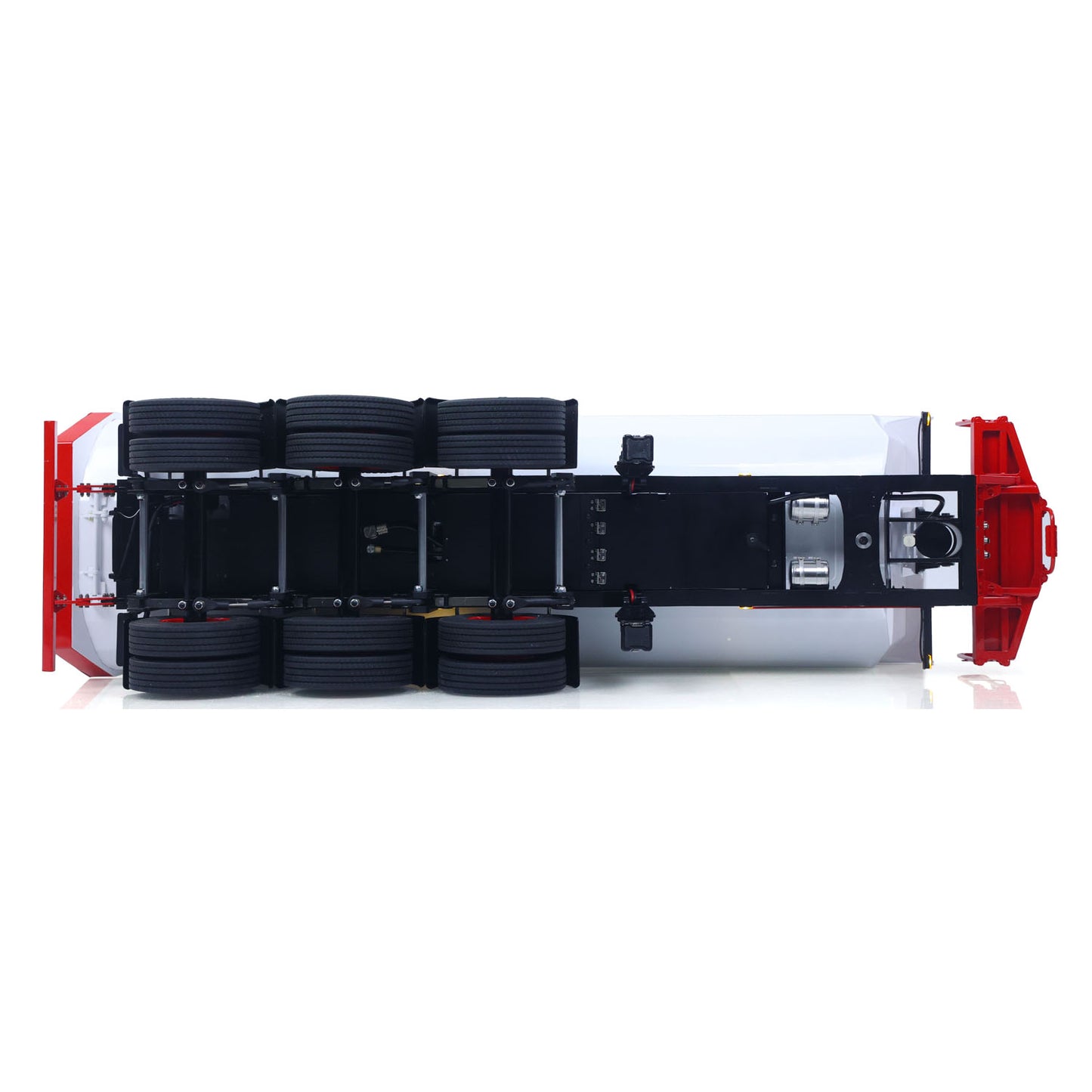 Metal LESU 3Axles 1/14 Hydraulic Dump Trailer for RC Tractor Truck DIY TAMIYA Radio Controlled Lorry Car 1851 3363 R470 770S