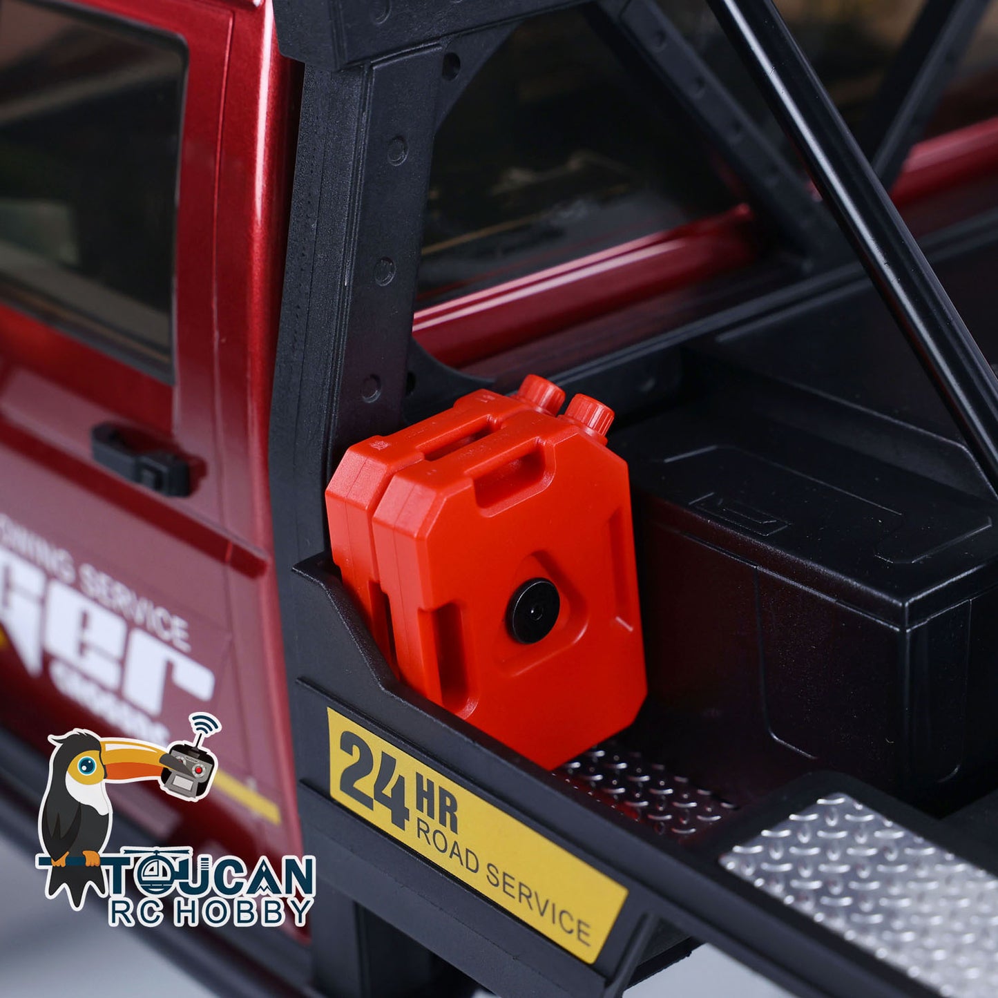 CROSSRC EMO X3 1/8 RC Rescue Towing Car ARTR 4x4 Remote Control Rock Crawler Car Differential Lock Axle Model NO Motor ESC