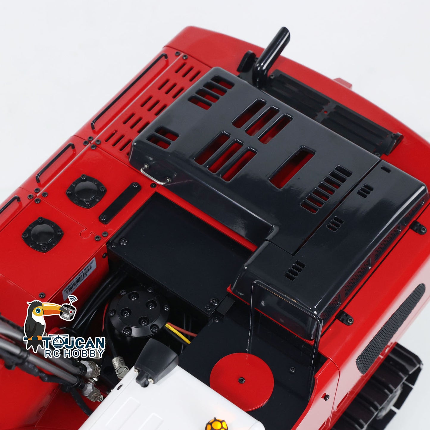 MTM 1/14 946 RC 2 Arms Metal Hydraulic ARTR Tracked Excavator With Ripper Grab Clamshell Bucket