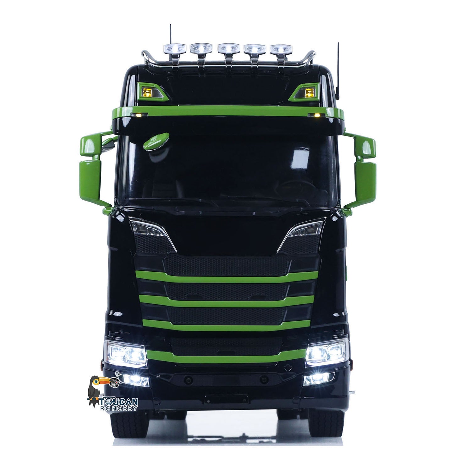 6x6 1/14 Hydraulische RC Dumper Auto Metall Roll-on Volle Dump Truck