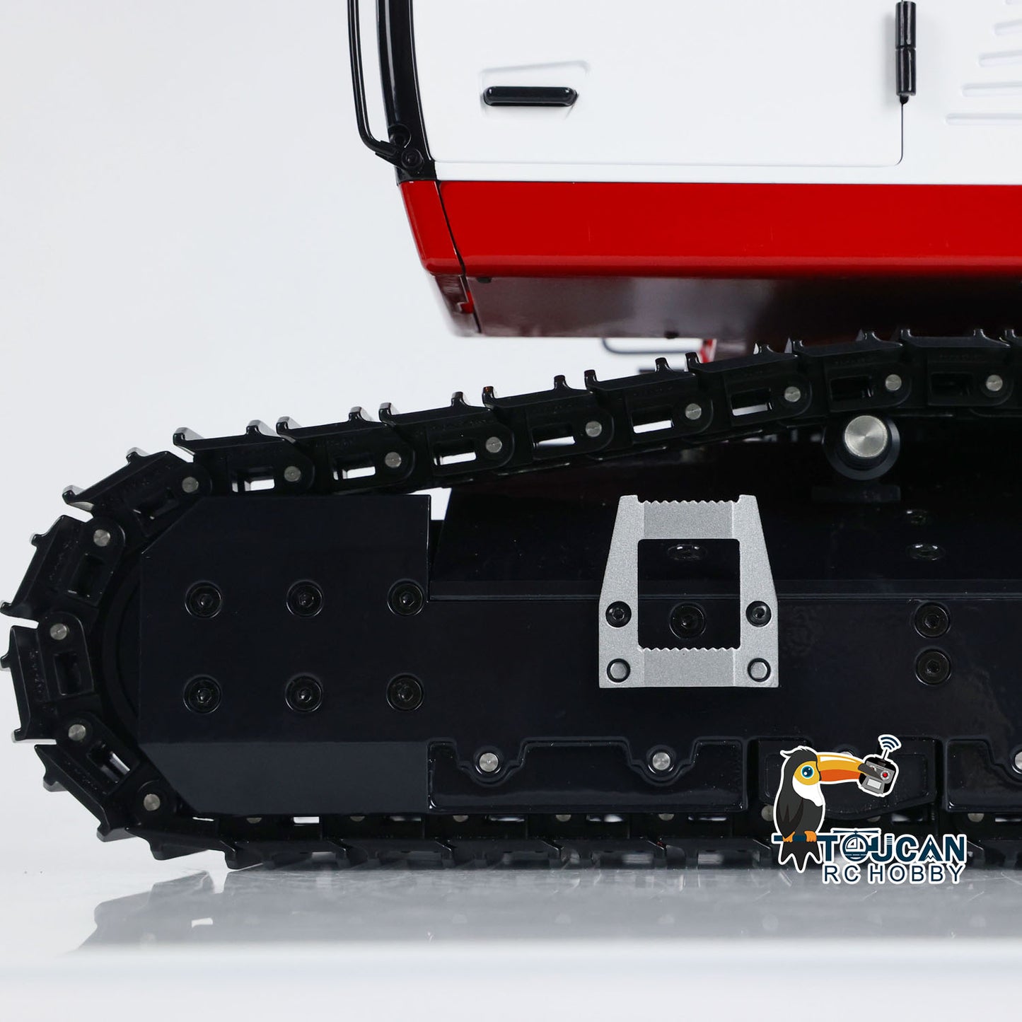 MTM 1/14 946 RC 2 Arms Metal Hydraulic ARTR Tracked Excavator With Ripper Grab Clamshell Bucket
