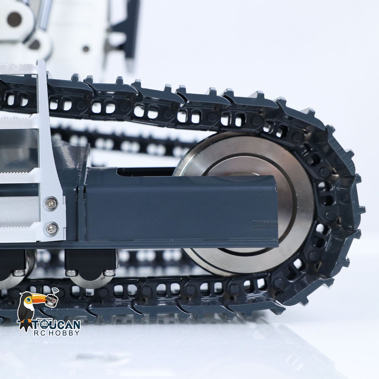 40KG! RTR 1/12 Metal Hydraulic RC Digger LR976 6CH Valves Remote Control Excavator 3.0L Dual Pump Hobbywing Brusheless ESC