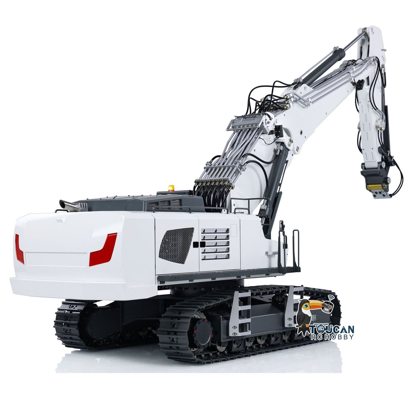 CUT 1/14 K970-301S 3 Arme, lackiert, montiert, RTR, hydraulischer RC-Bagger mit Tamden XE-Sender