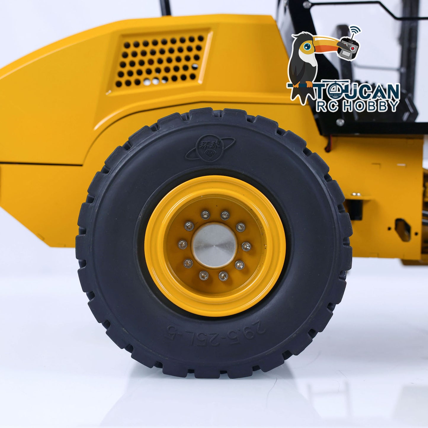 1/12 CS11 RC Hydraulic Road Roller Metal Remote Control Construction Vehicles