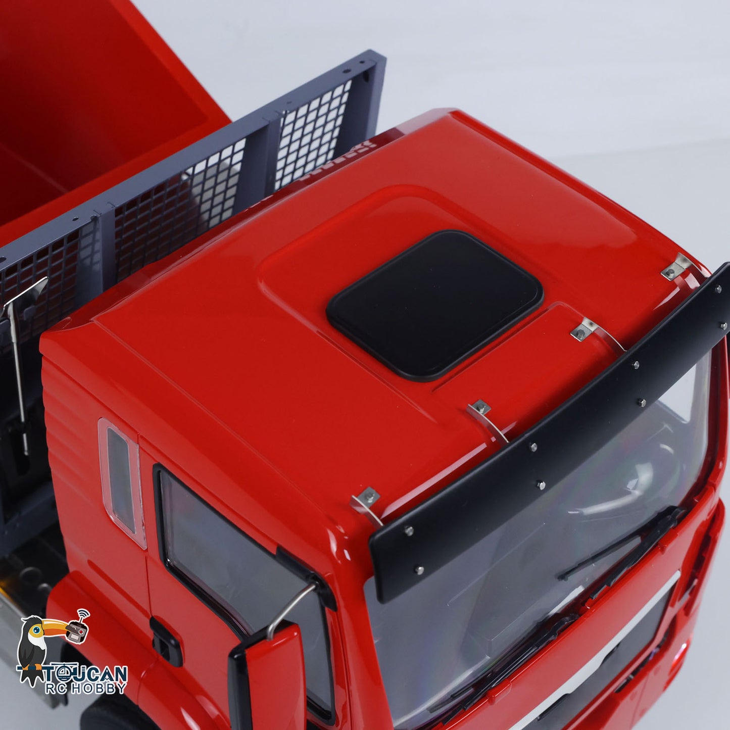 LESU Metal 1/14 RC Hydraulic Swing Arm Garbage Dump Truck 4X4 RTR TGS Light Sound ST8 Radio Battery