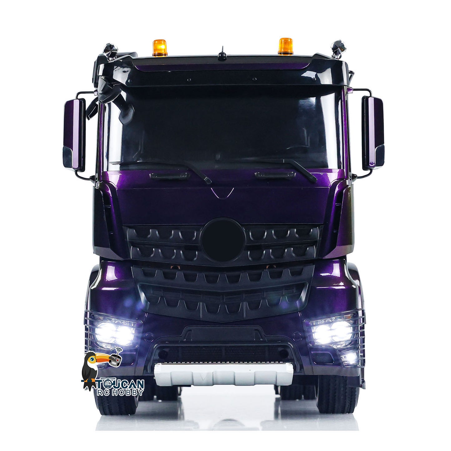 Camion tracteur RC 1/14 6x4 Voiture RC Modèle assemblé peint