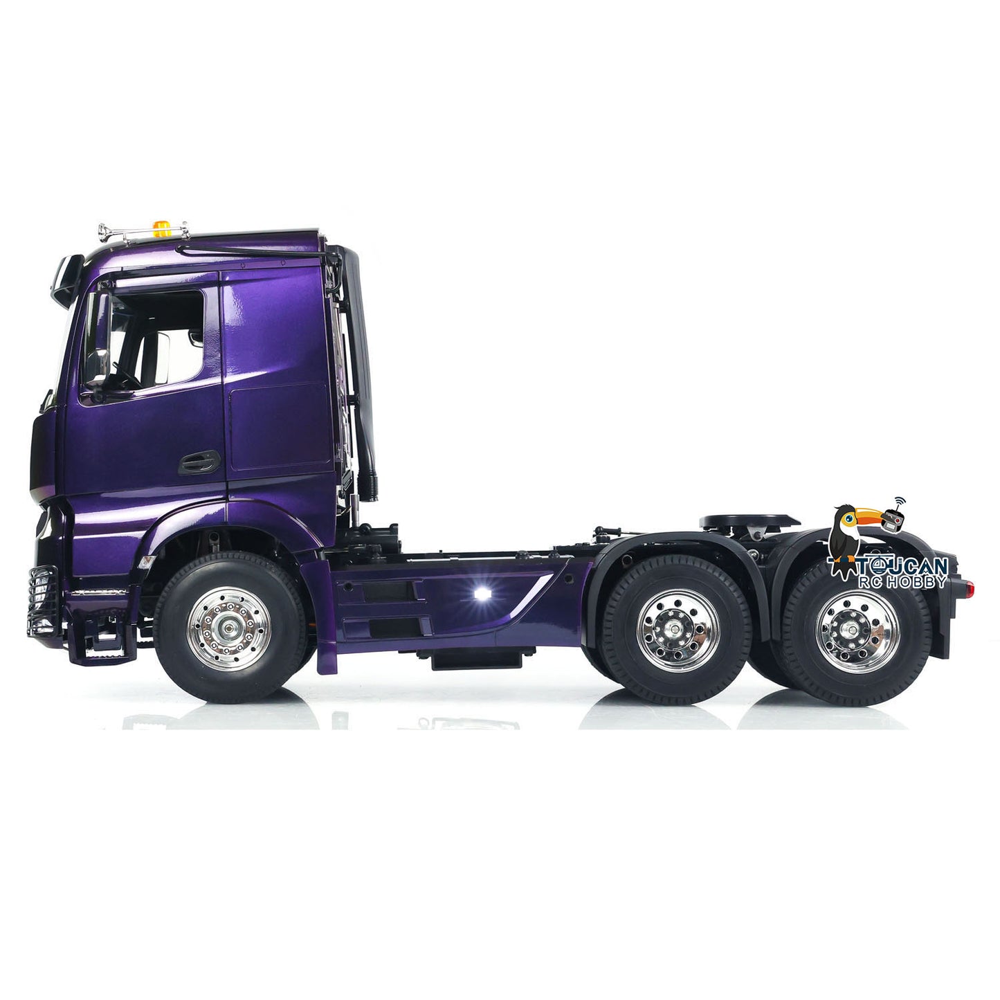 Camion tracteur RC 1/14 6x4 Voiture RC Modèle assemblé peint