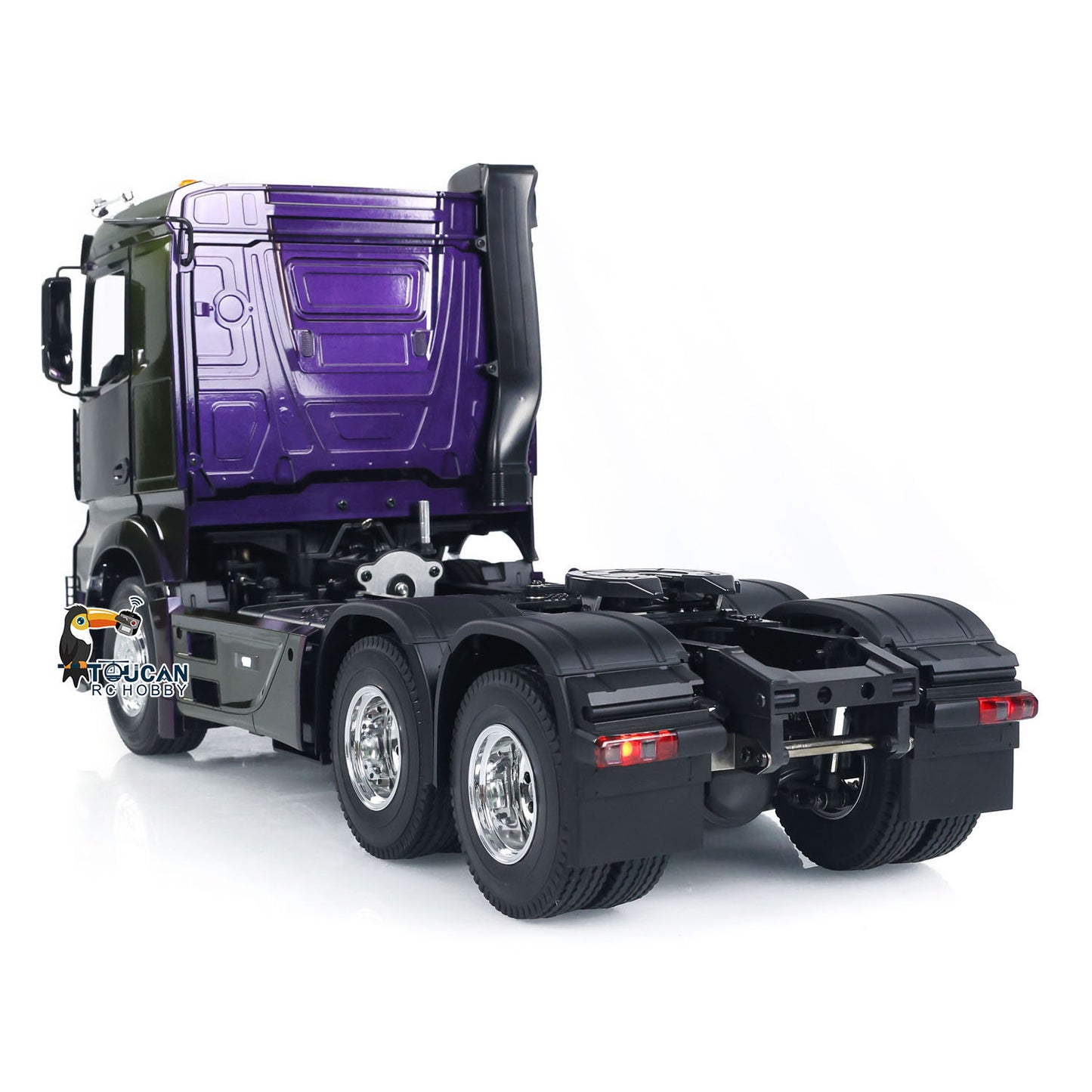 Camion tracteur RC 1/14 6x4 Voiture RC Modèle assemblé peint