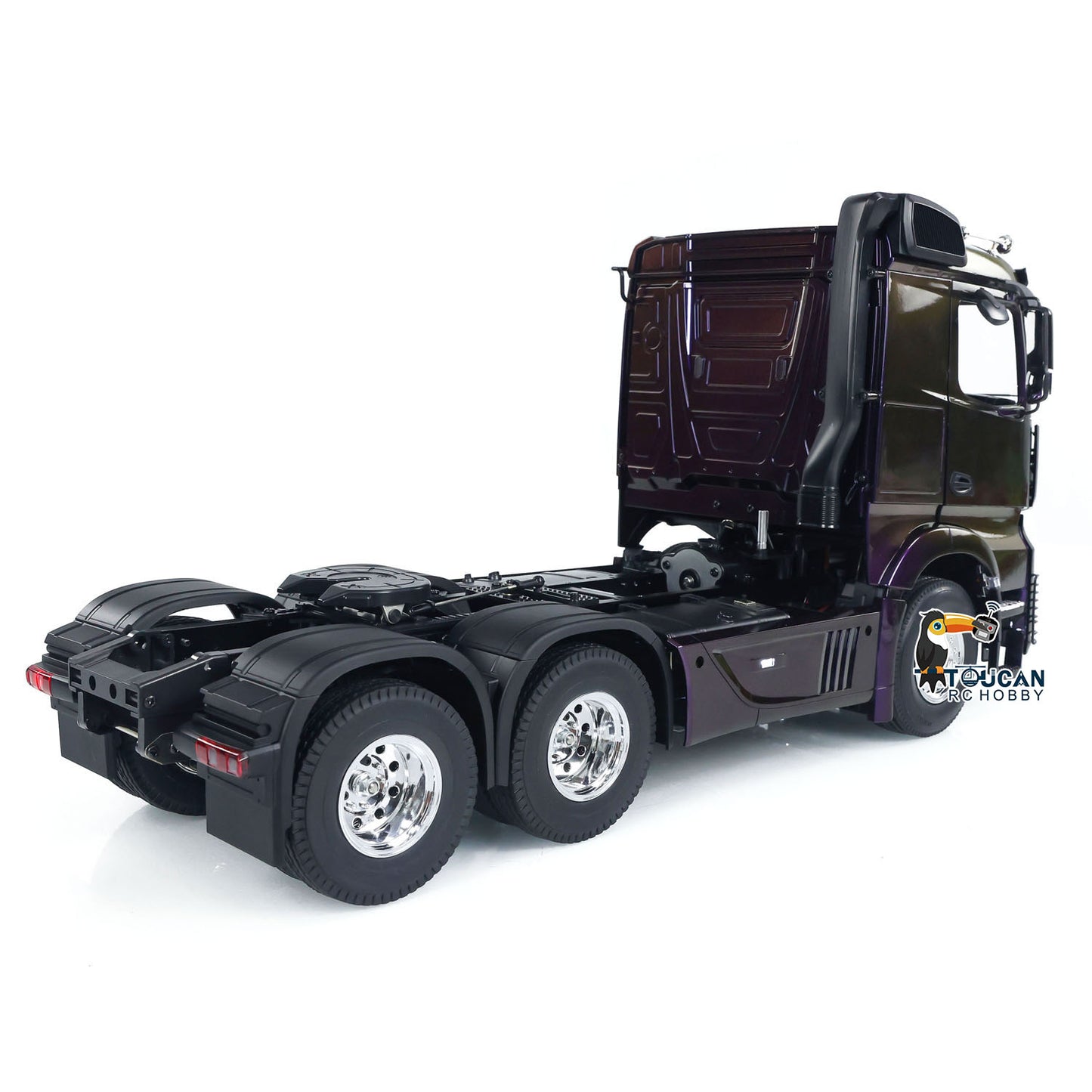 Camion tracteur RC 1/14 6x4 Voiture RC Modèle assemblé peint