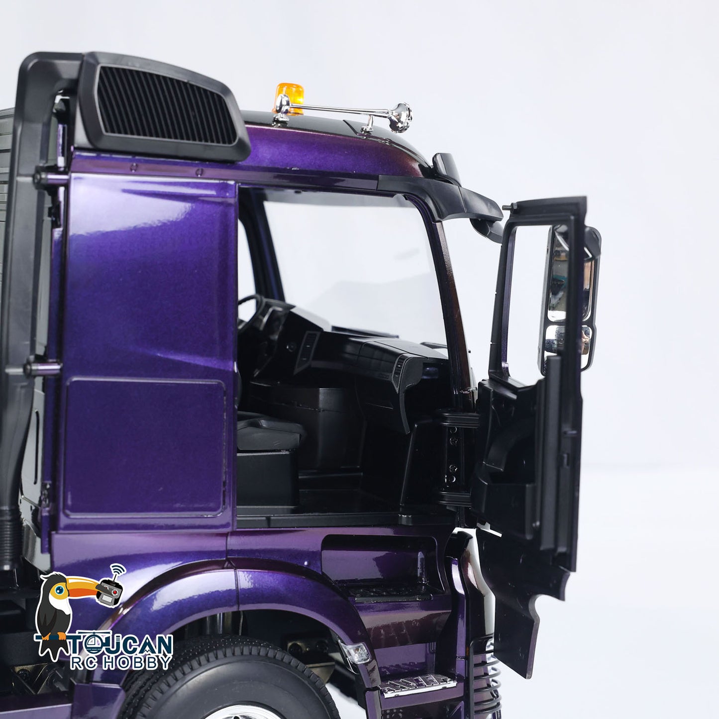 Camion tracteur RC 1/14 6x4 Voiture RC Modèle assemblé peint