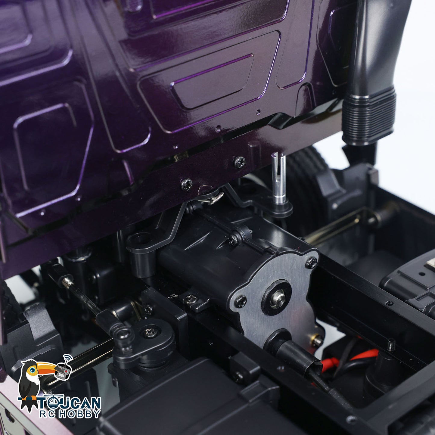 Camion tracteur RC 1/14 6x4 Voiture RC Modèle assemblé peint