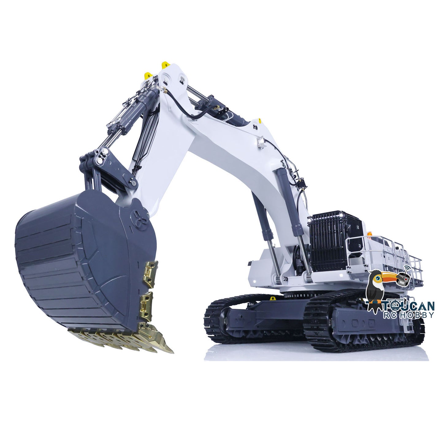 1:14 LESU RC Hydraulic Excavator AOUE 9150 Metal RTR Remote Control Digger Model