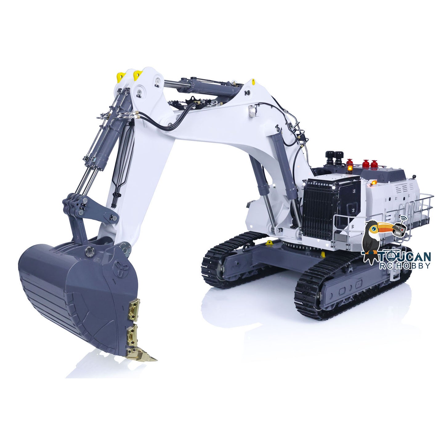1:14 LESU RC Hydraulic Excavator AOUE 9150 Metal RTR Remote Control Digger Model