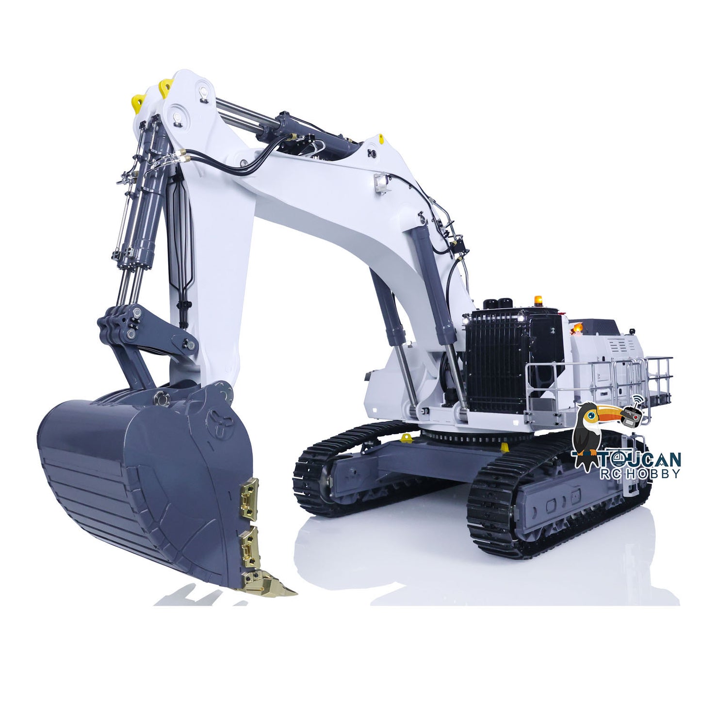 1:14 LESU RC Hydraulic Excavator AOUE 9150 Metal RTR Remote Control Digger Model