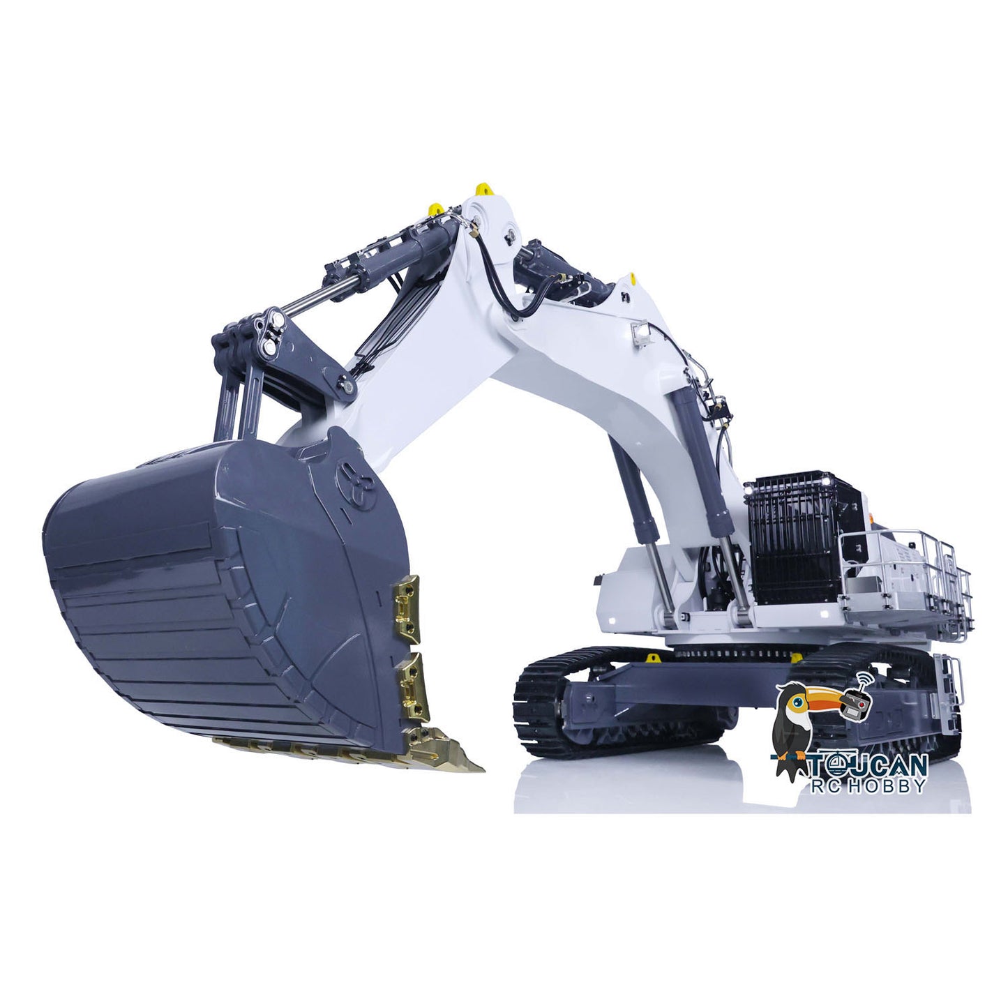 1:14 LESU RC Hydraulic Excavator AOUE 9150 Metal RTR Remote Control Digger Model