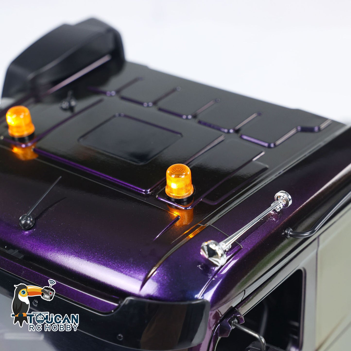 Camion tracteur RC 1/14 6x4 Voiture RC Modèle assemblé peint