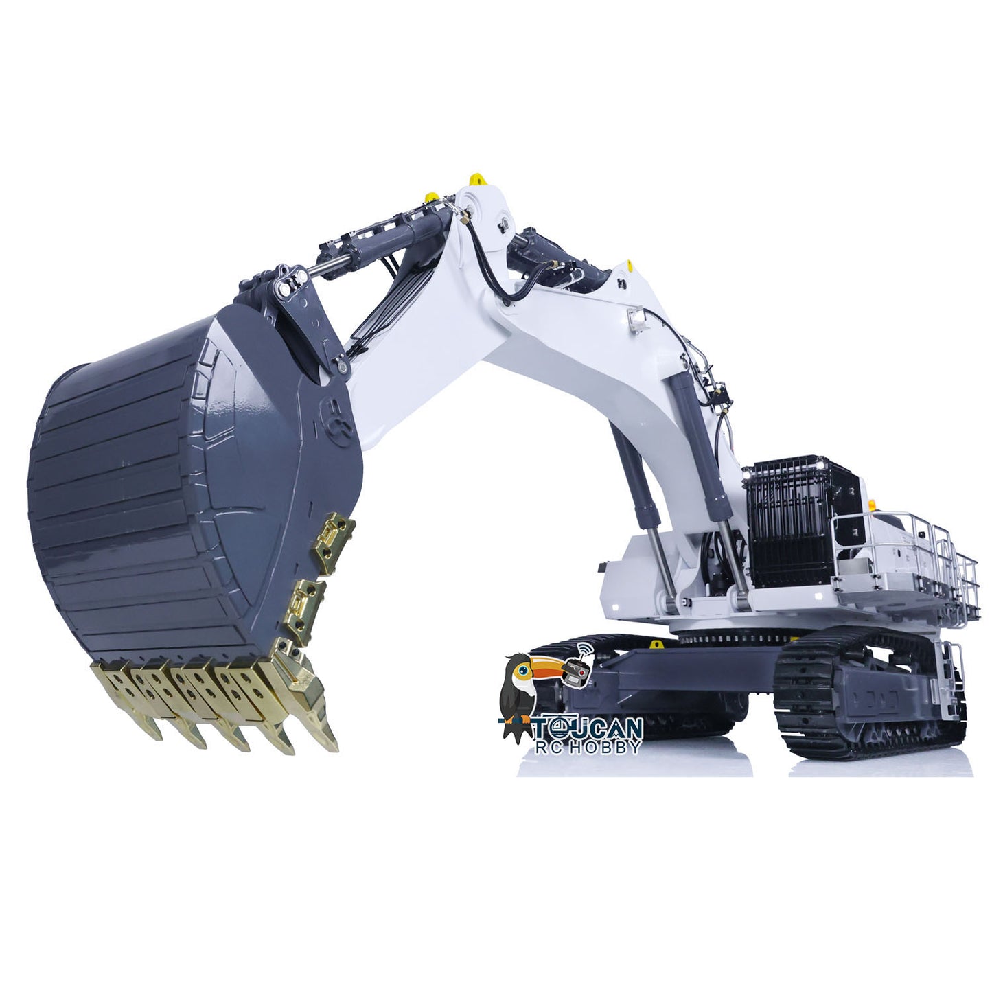 1:14 LESU RC Hydraulic Excavator AOUE 9150 Metal RTR Remote Control Digger Model
