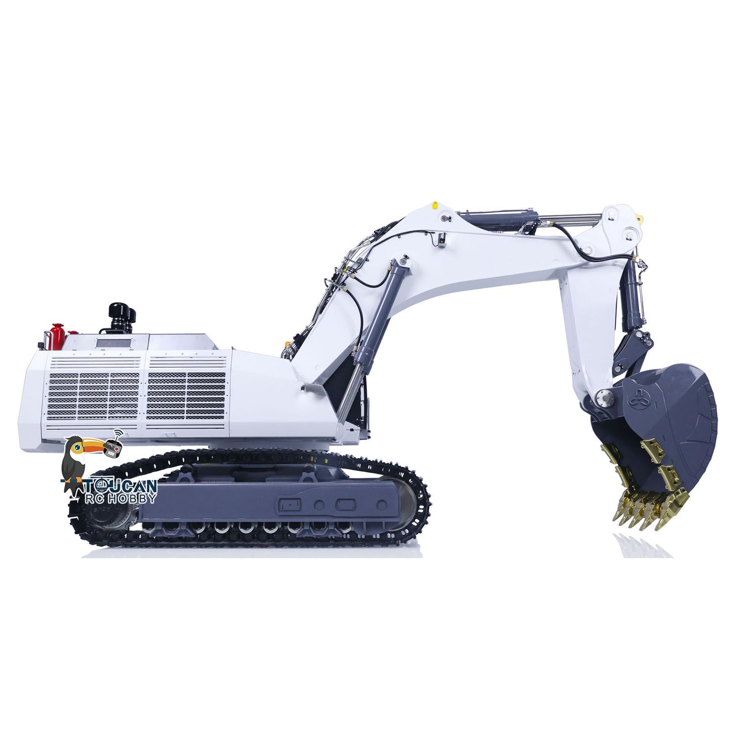 1:14 LESU RC Hydraulic Excavator AOUE 9150 Metal RTR Remote Control Digger Model