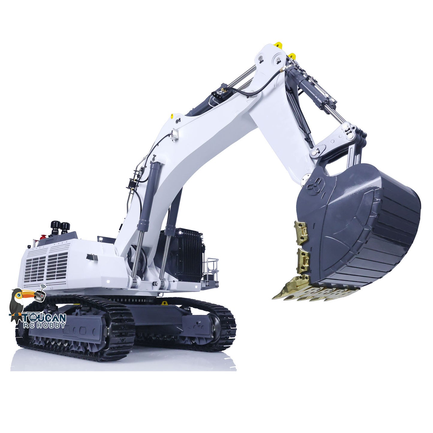 1:14 LESU RC Hydraulic Excavator AOUE 9150 Metal RTR Remote Control Digger Model