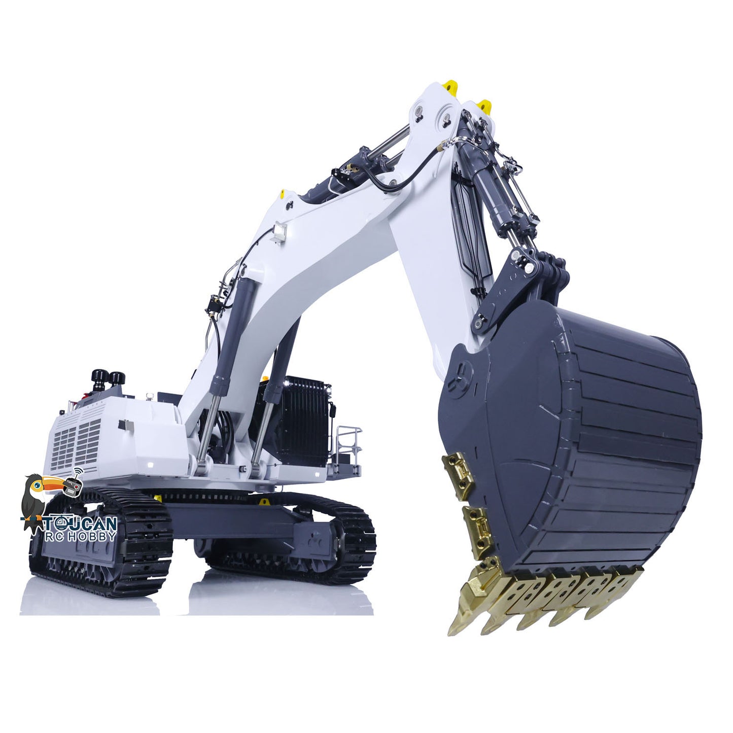 1:14 LESU RC Hydraulic Excavator AOUE 9150 Metal RTR Remote Control Digger Model
