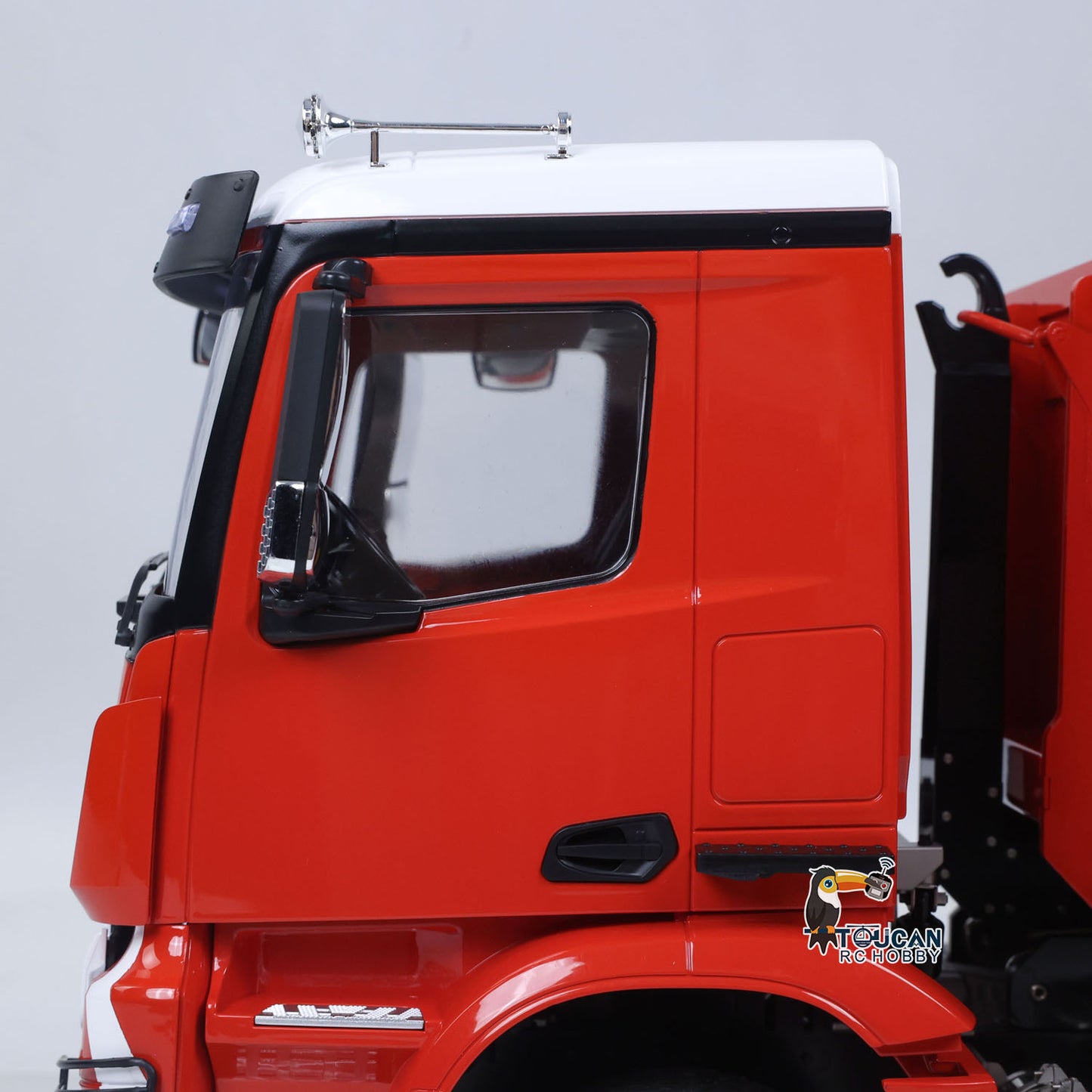 Dumper hydraulique RC en métal 1/14 8x8 Roll Off Dump Truck 3363 Essieu arrière directeur