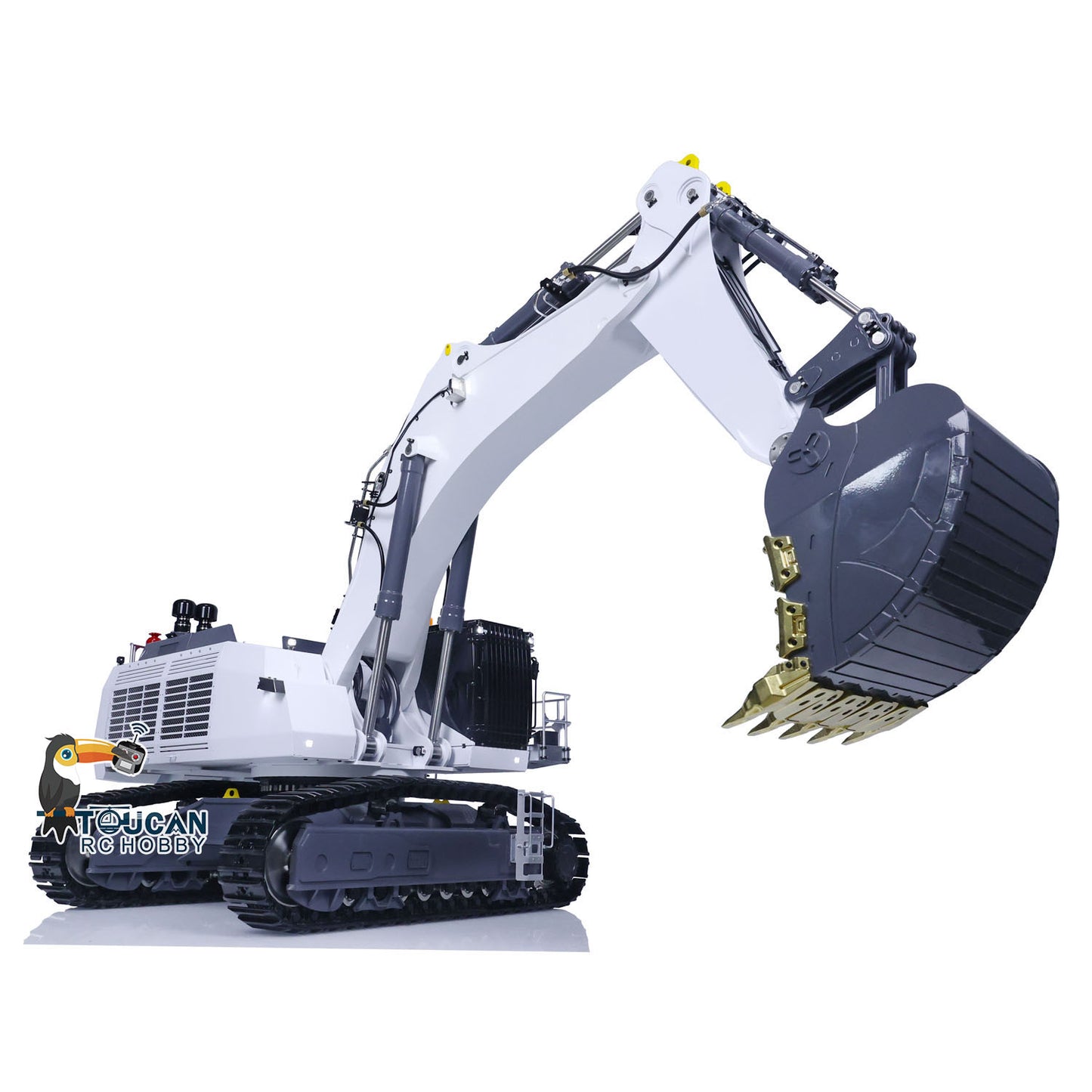 1:14 LESU RC Hydraulic Excavator AOUE 9150 Metal RTR Remote Control Digger Model