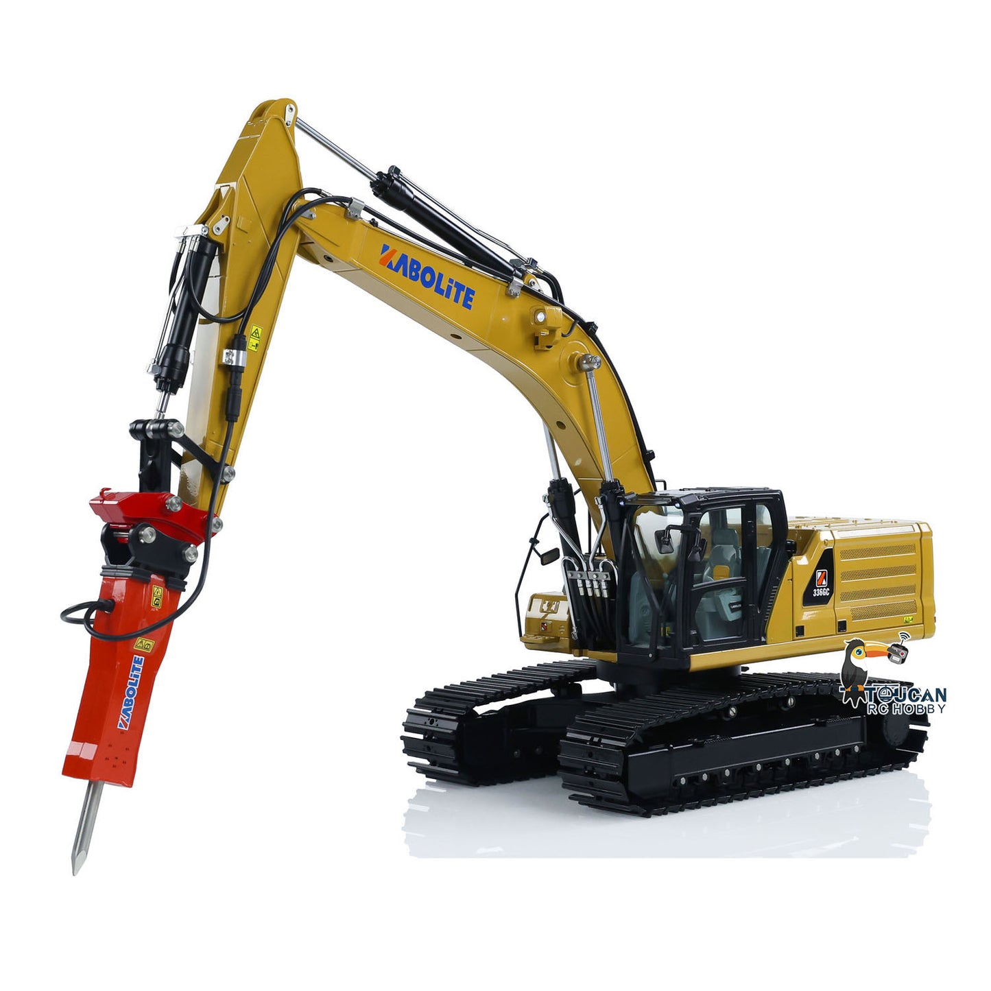 IN STOCK Kabolite K961 100S PRO 1/18 RC Hydraulic Excavator RTR Remote Control Digger Flysky ST8 Radio 2S Battery Electric Claw Hammer
