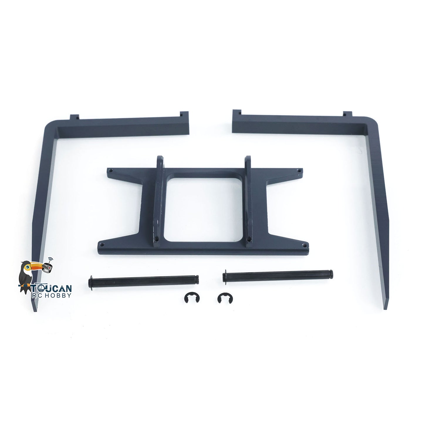 Metal Manual Quick Coupler Wheel Hub Rubber Tire Metal Fork for JDModel JDM-198 ZW370 RC Hydraulic Loader Model DIY