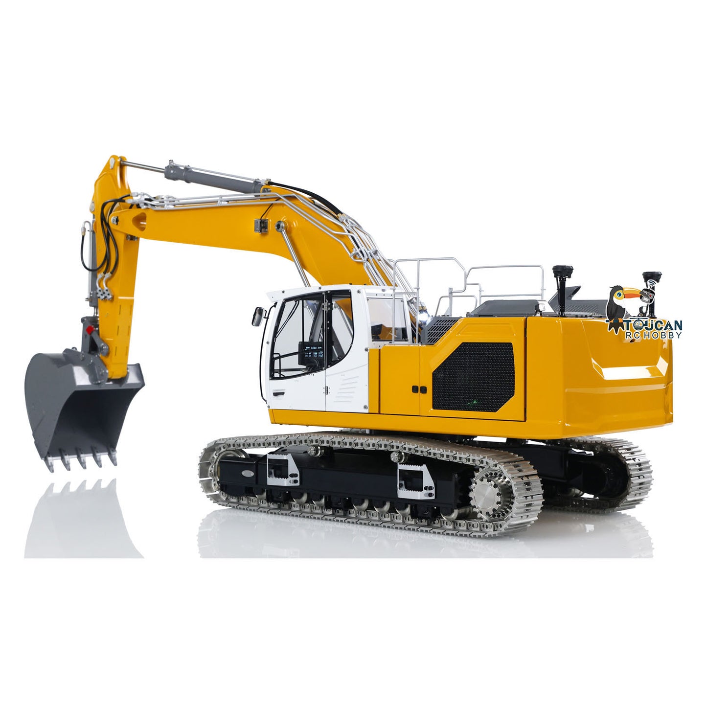 LESU 1/14 Metal RC Hydraulic Excavator LR945 Construction Vehicles PL18EV Lite