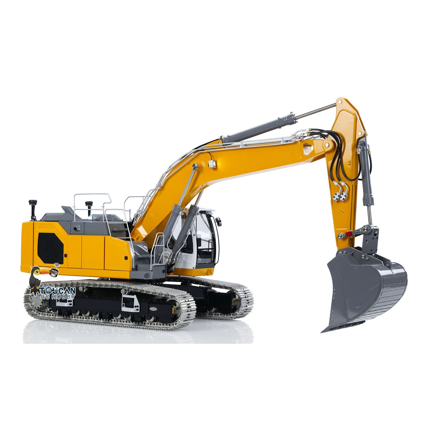 LESU 1/14 Metal RC Hydraulic Excavator LR945 Construction Vehicles PL18EV Lite