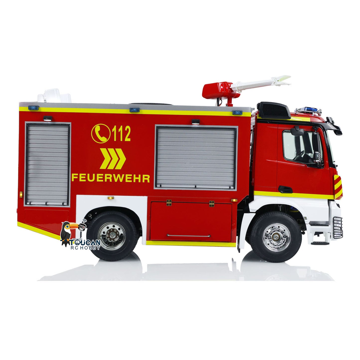4x2 1/14 RC Feuerwehrfahrzeuge 2-Gang-Getriebe Feuerwehrauto